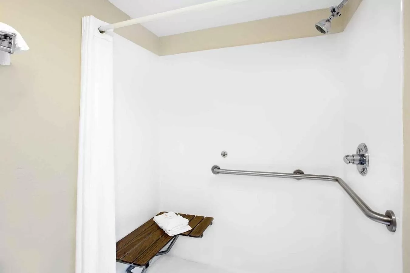 Shower in Super 8 by Wyndham Whiteville