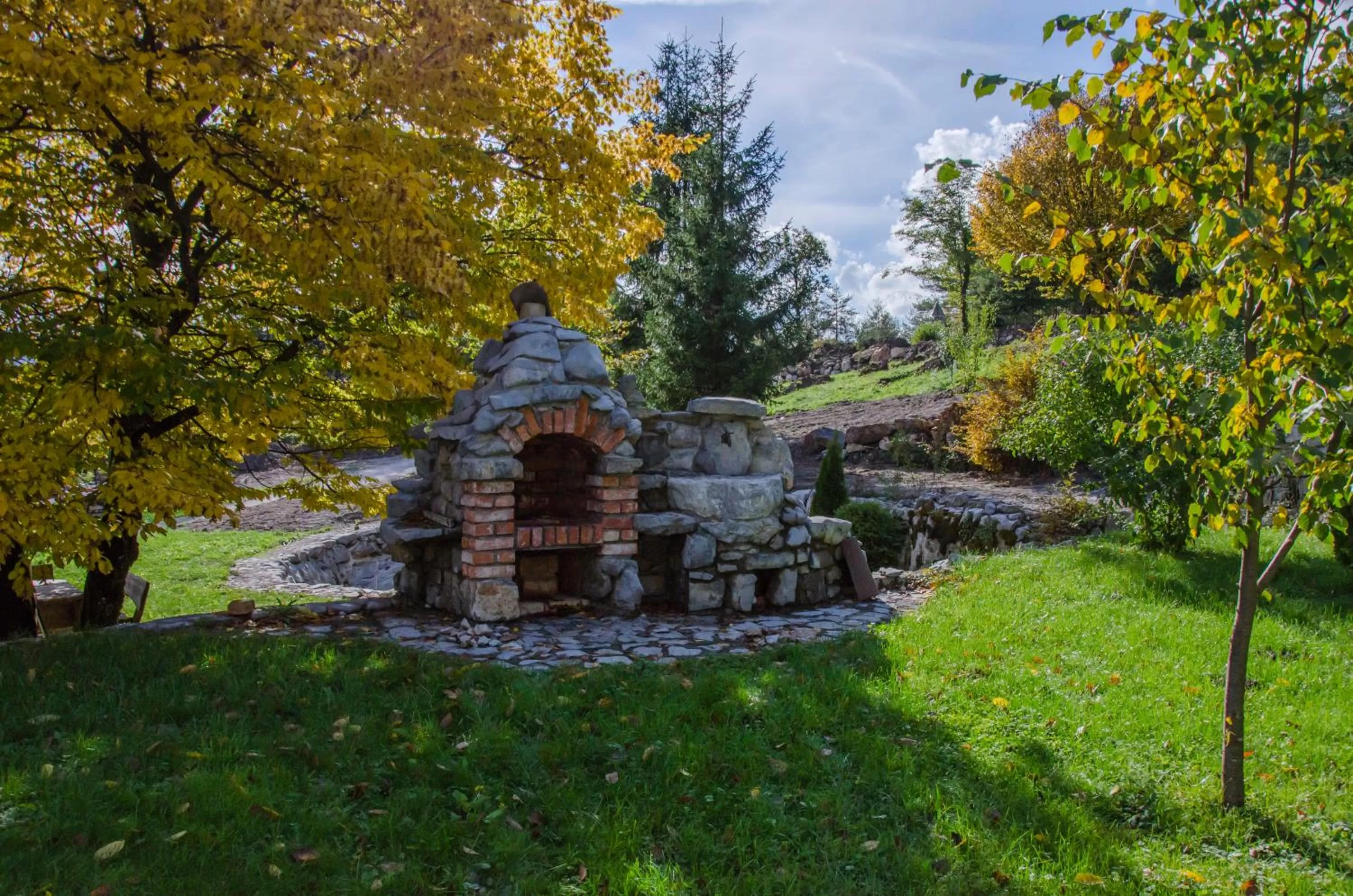 Area and facilities, BBQ Facilities in Miškar Rooms