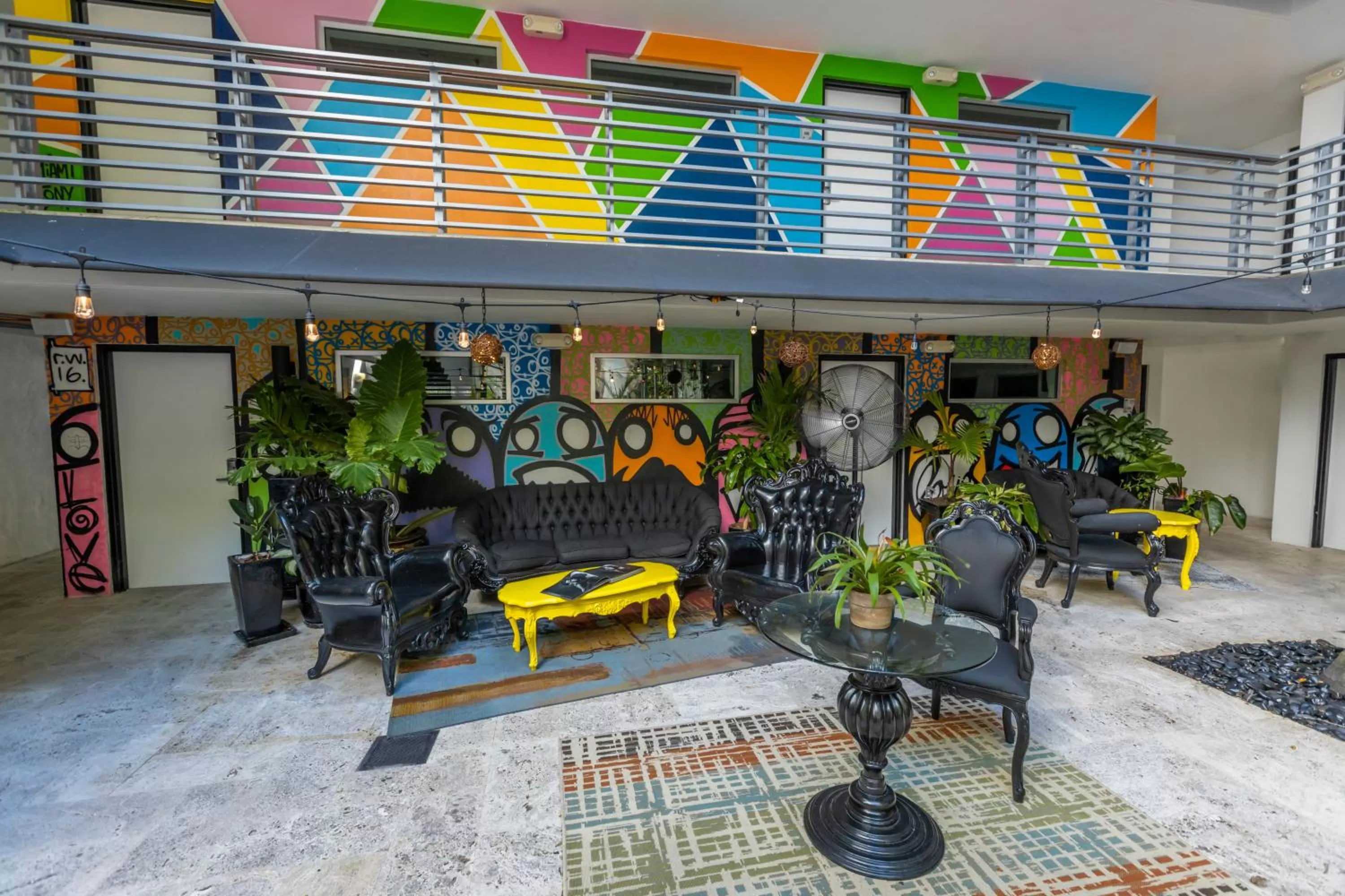 Patio in Riviera Suites