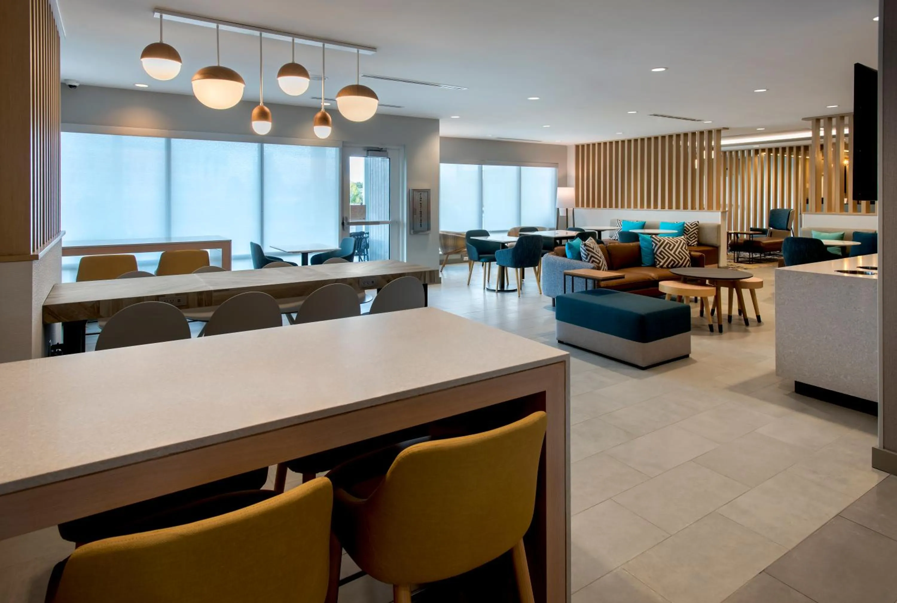 Lobby or reception in TownePlace Suites Portland Airport ME