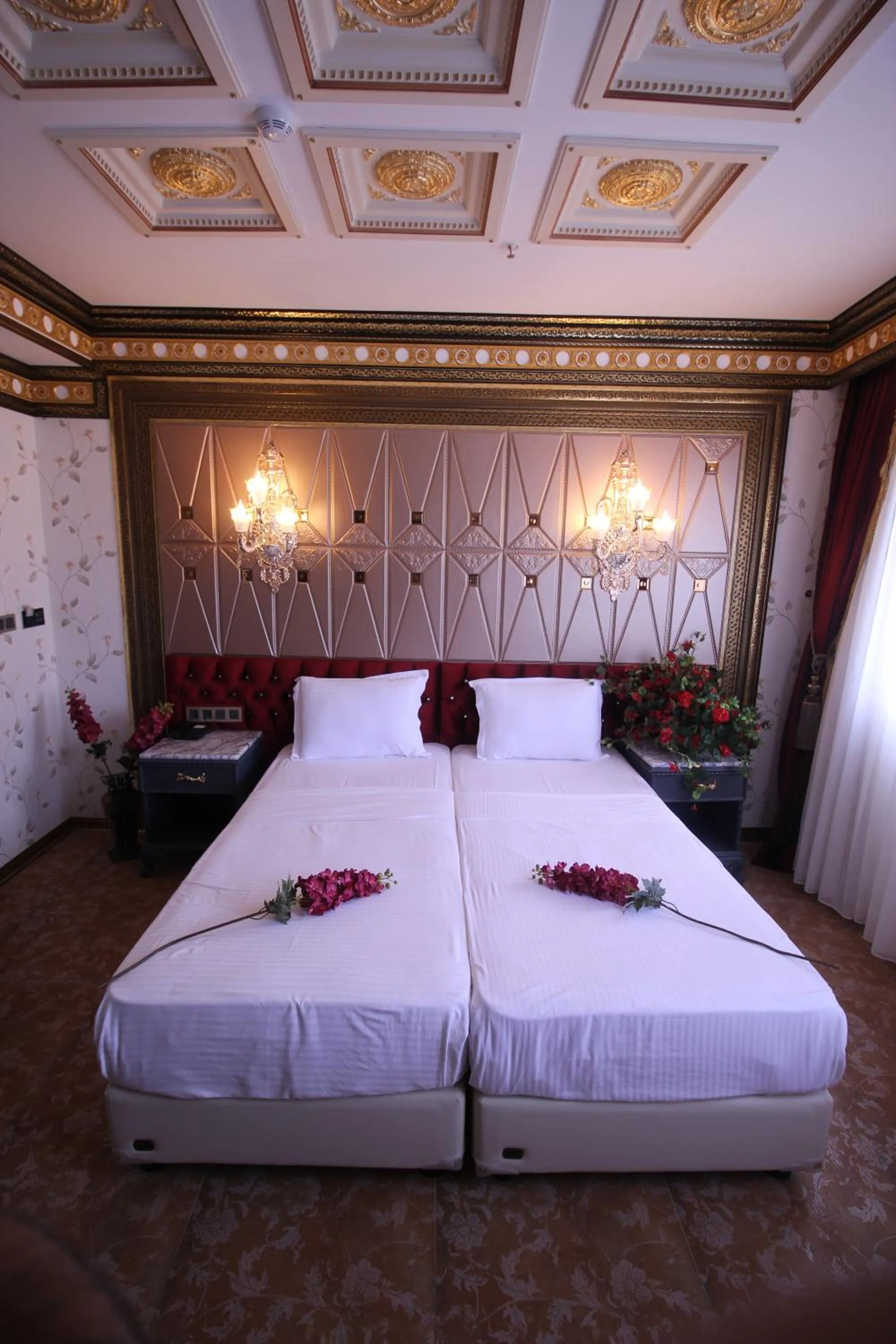 Bed in Laleli Blue Marmaray Hotel