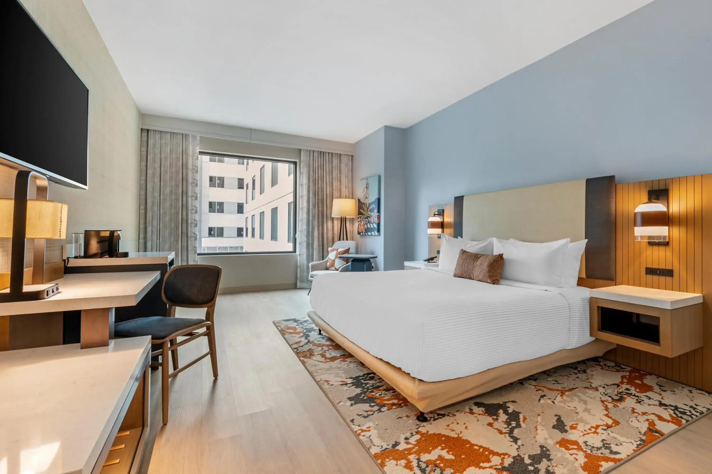 King Room with Tub - Disability Access/Non Smoking in Cambria Hotel Austin Downtown King Room with Tub - Disability Access/Non Smoking in Cambria Hotel Austin Downtown