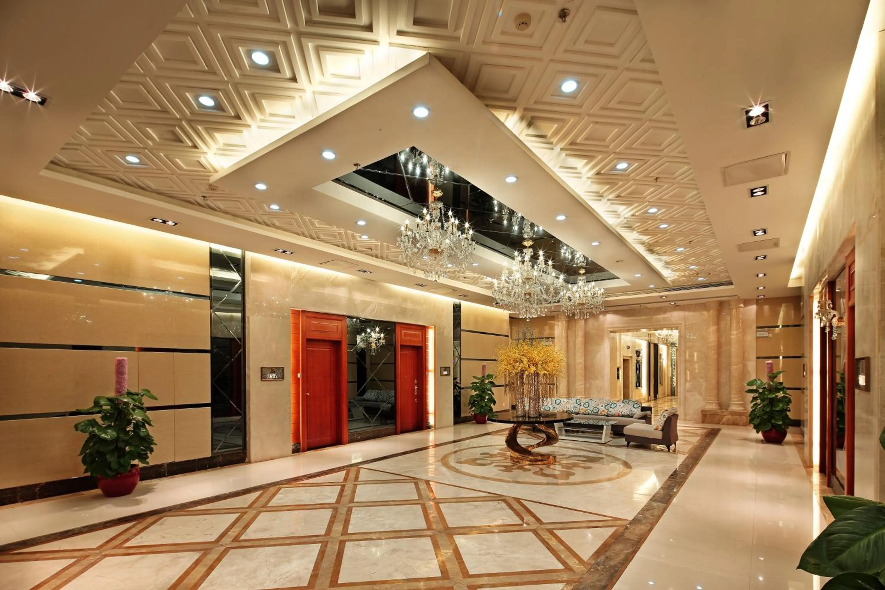 Lounge or bar in South & North International Apartment Beijing Road