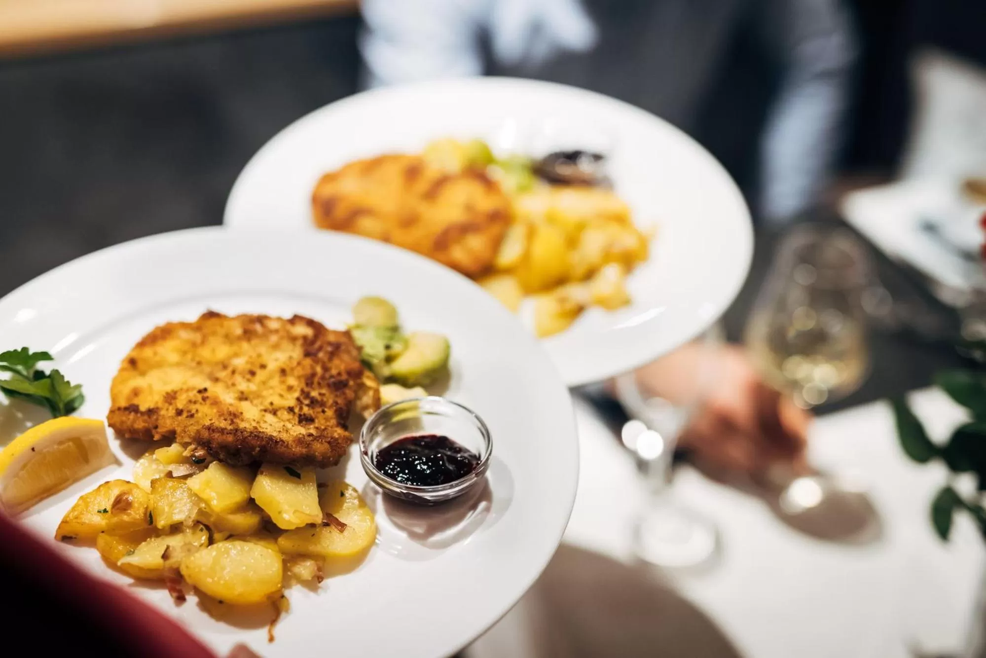 Food and drinks in Hotel Bambi Am Park