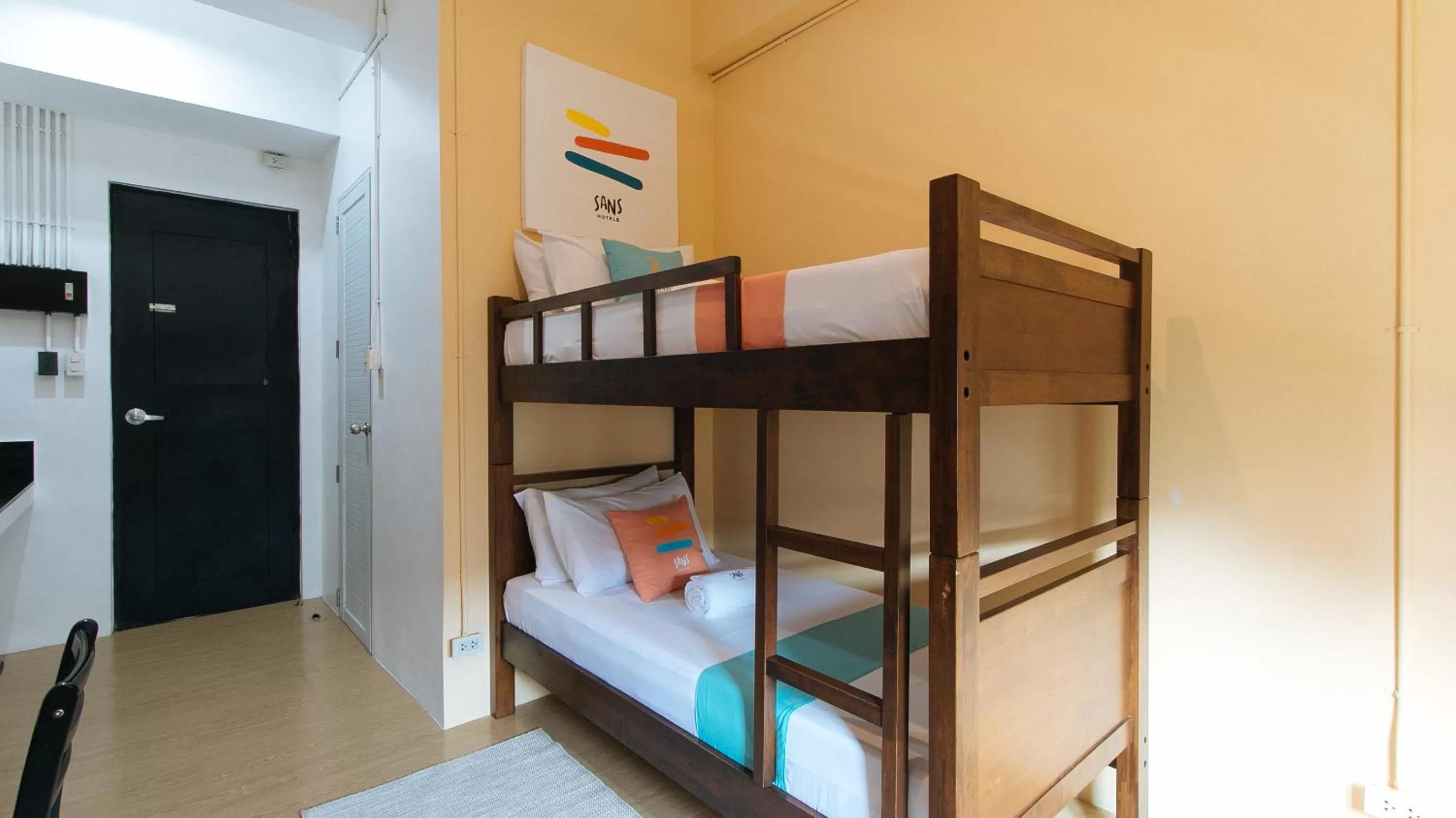 Bedroom in Sans Hotel Laperal Manila