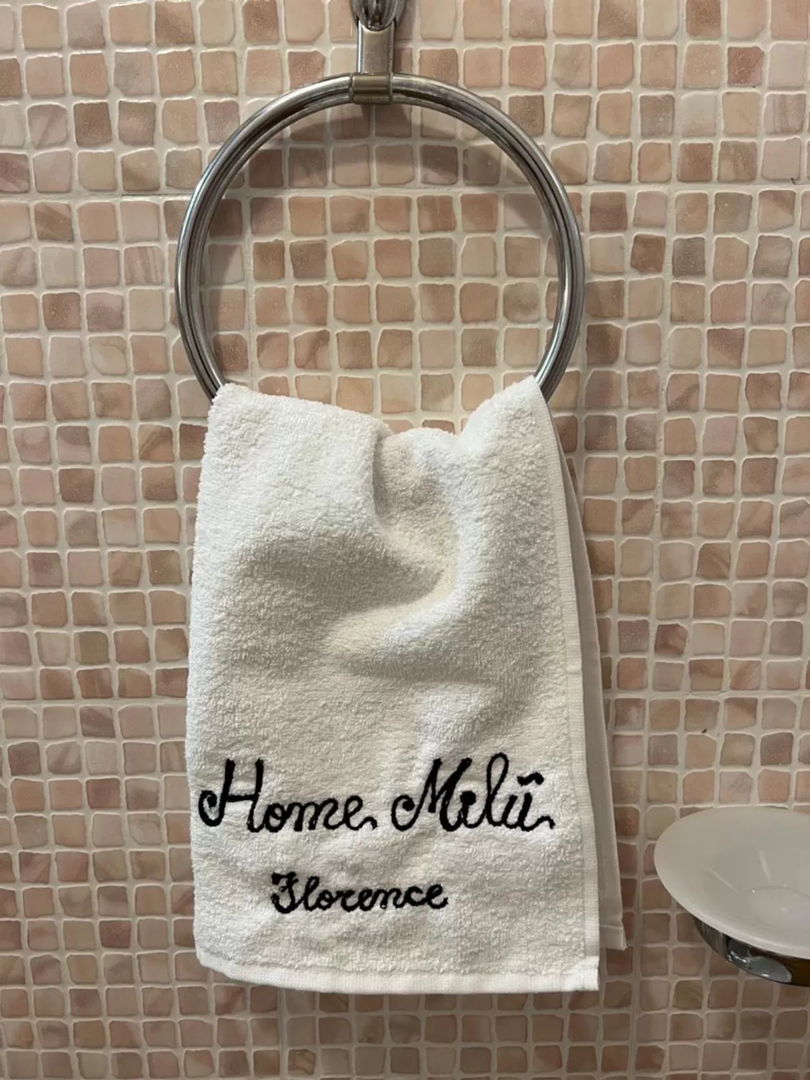 Text overlay, Bathroom in Home Milù Florence