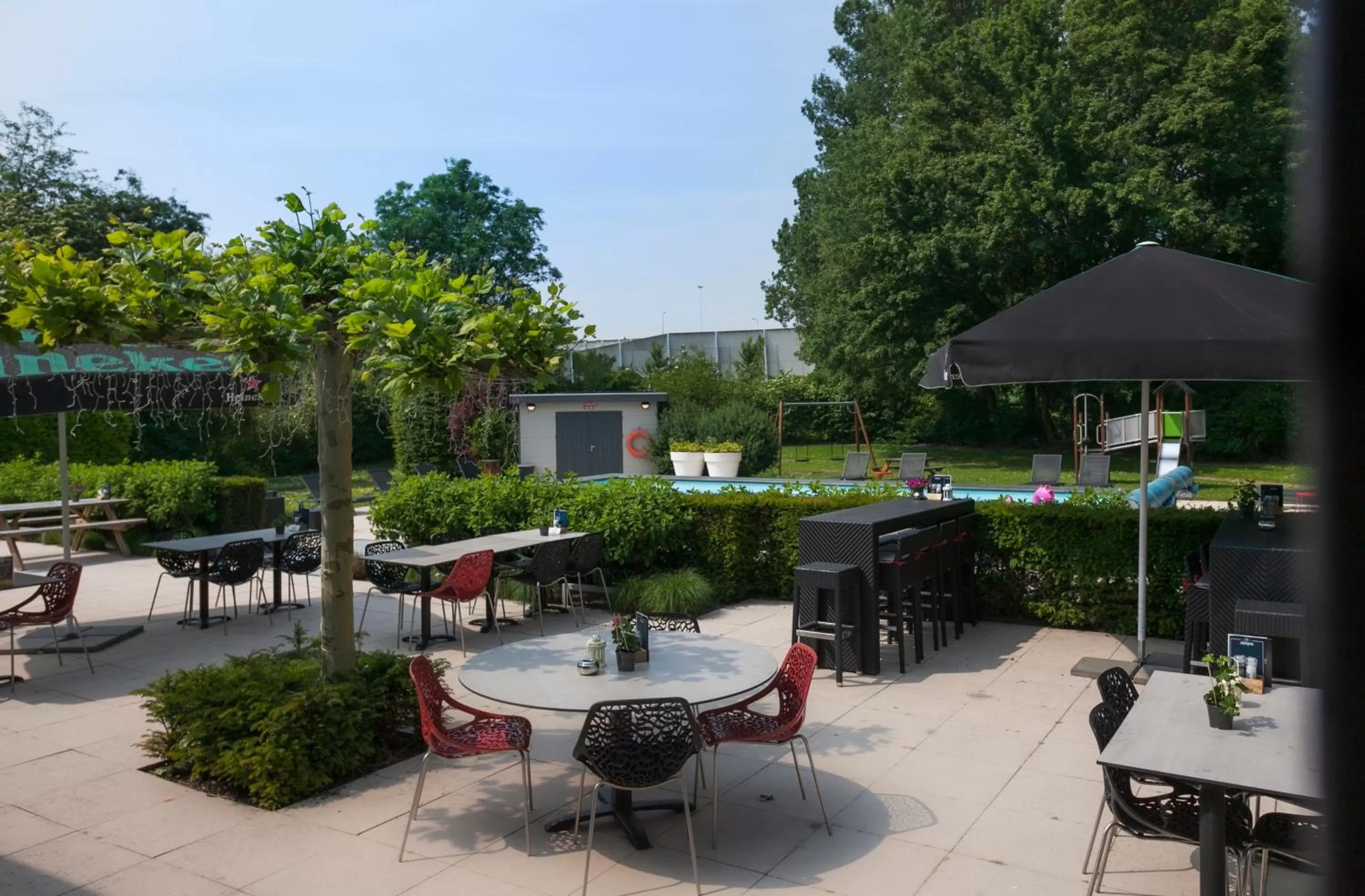 Patio in Novotel Rotterdam - Schiedam