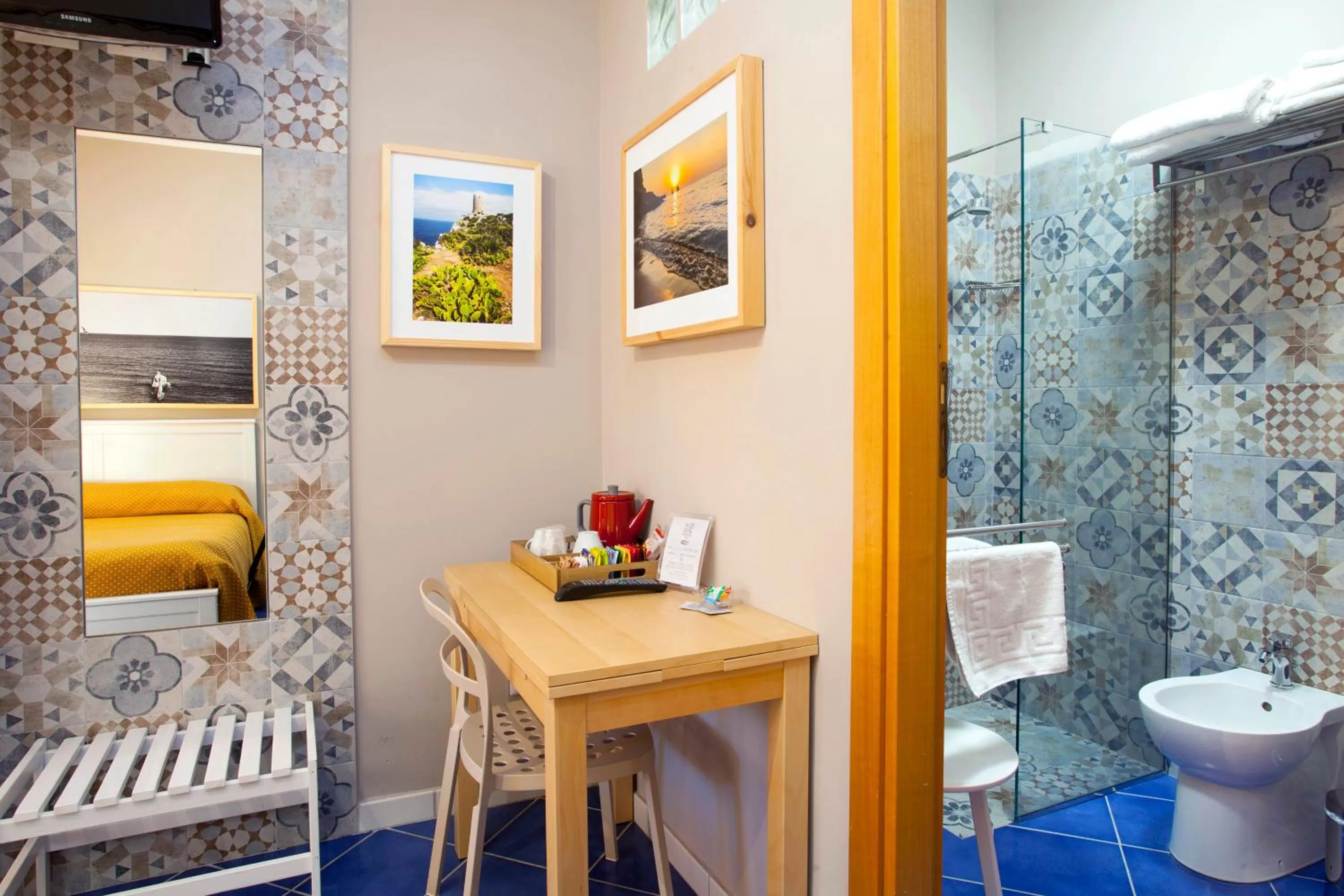 Bathroom in TerraSole Bakery B&B