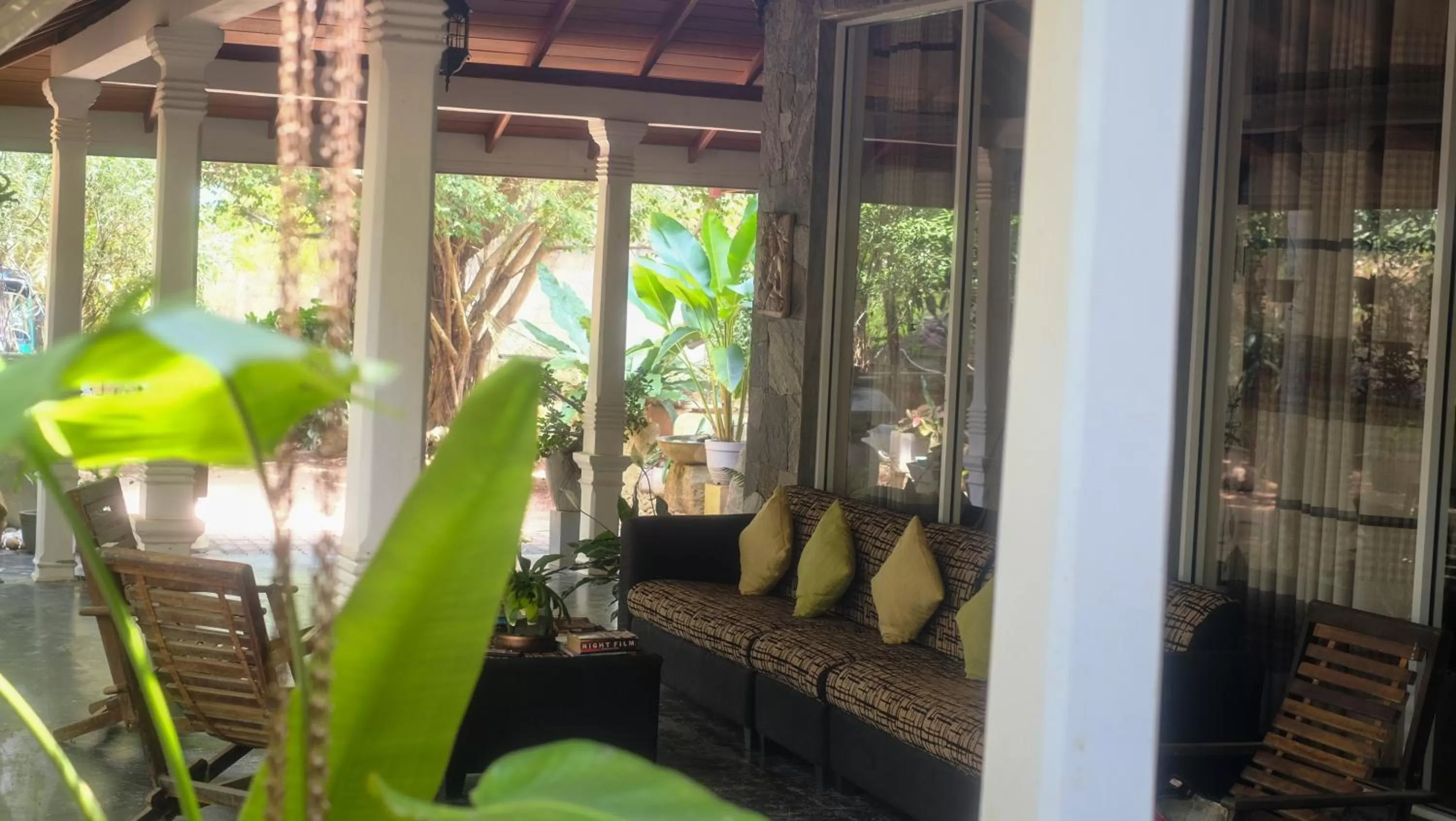 Balcony/Terrace in Evergreen Hotel Dambulla