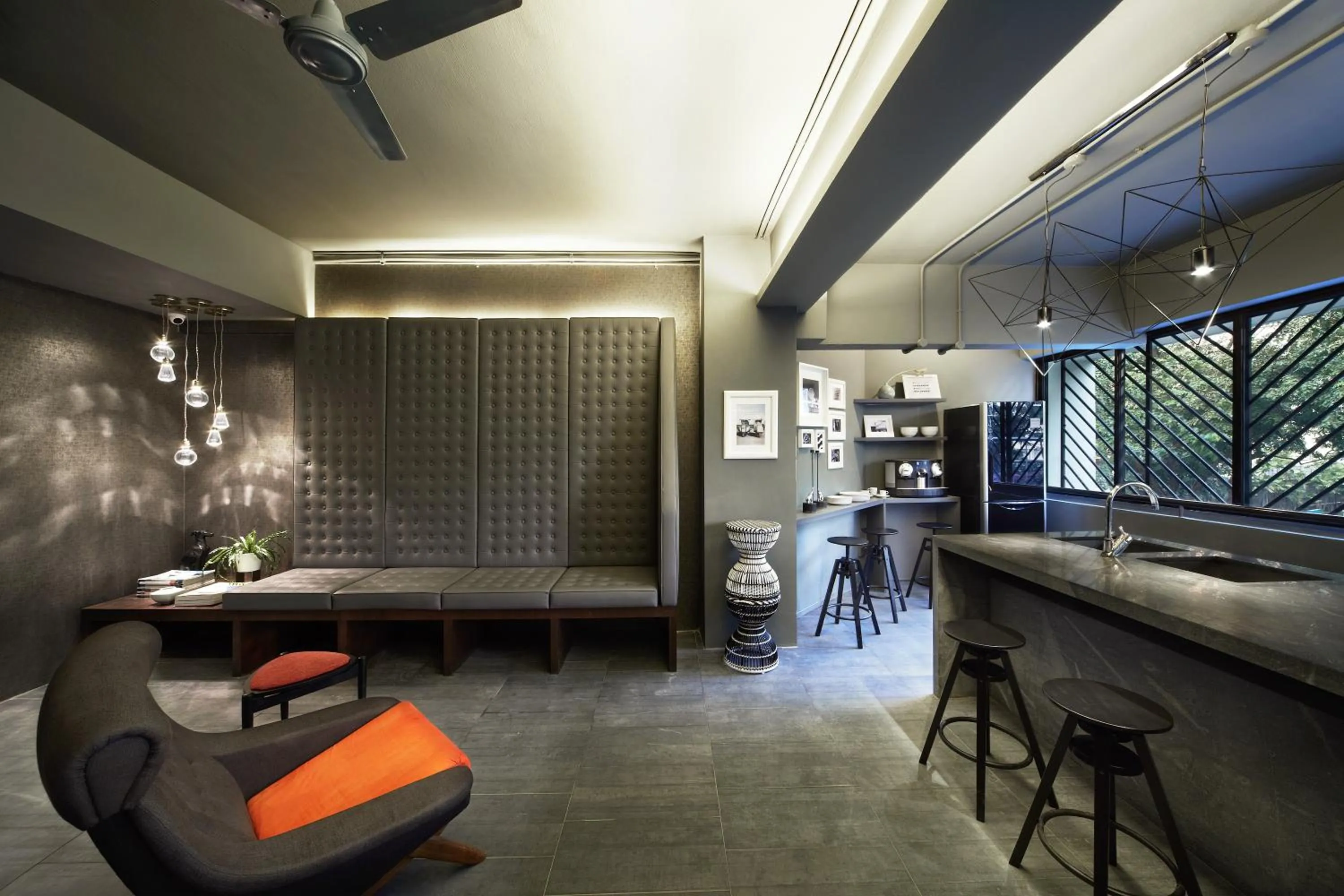 Lobby or reception in The Pod at Beach Road Boutique Capsule Hotel