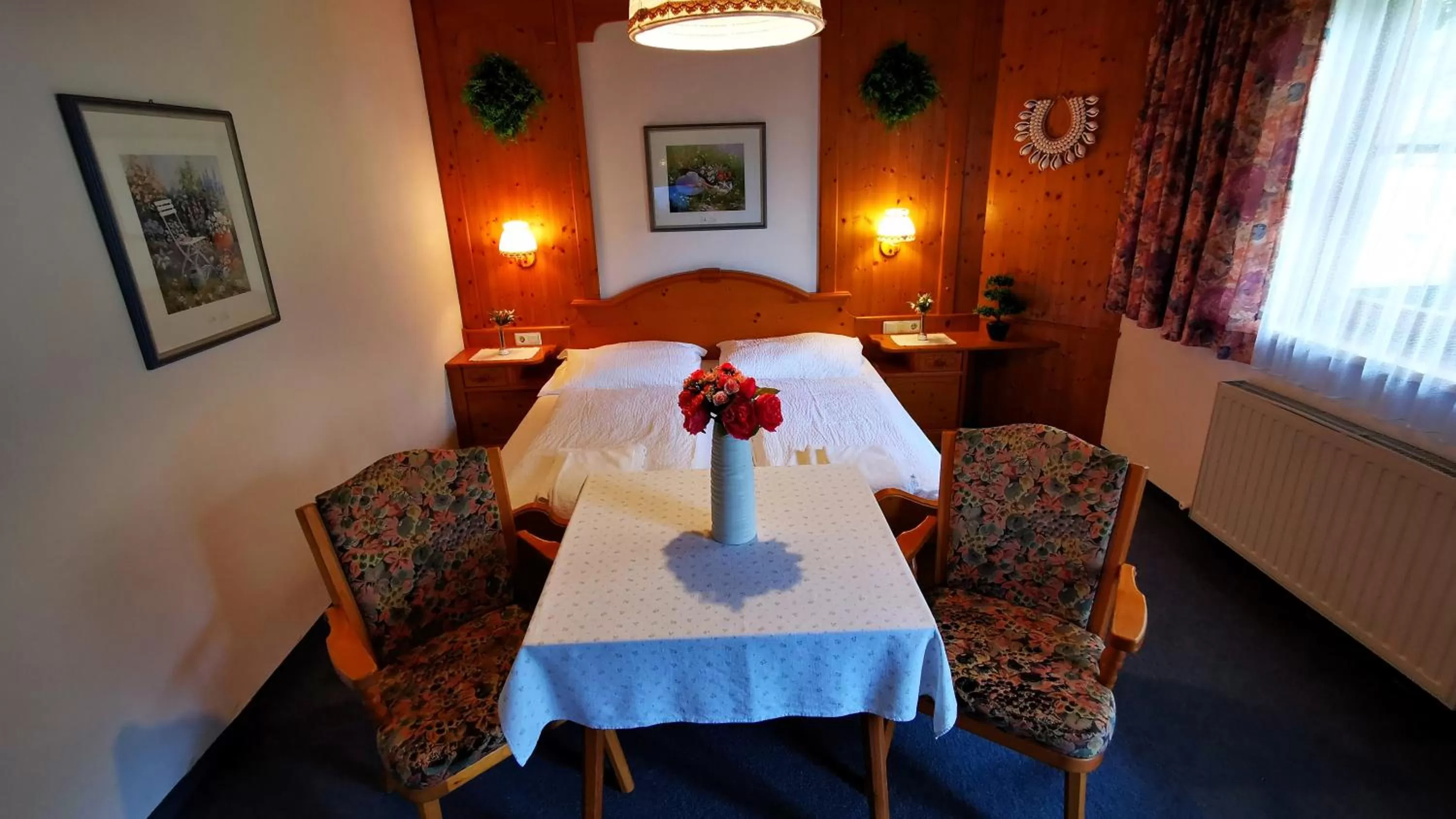 Bed in Gasthof Geronimo