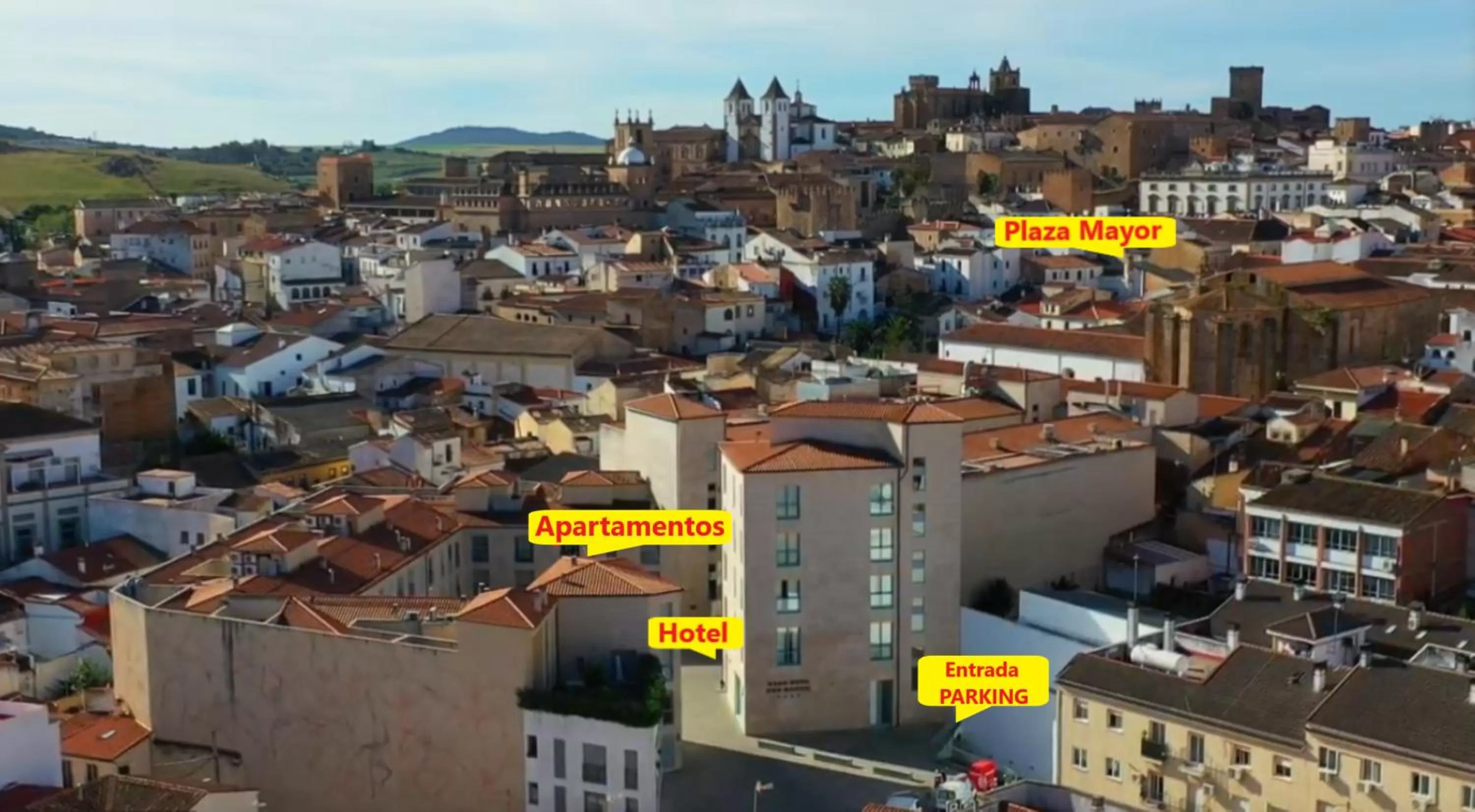 Bird's eye view in Gran Hotel Don Manuel