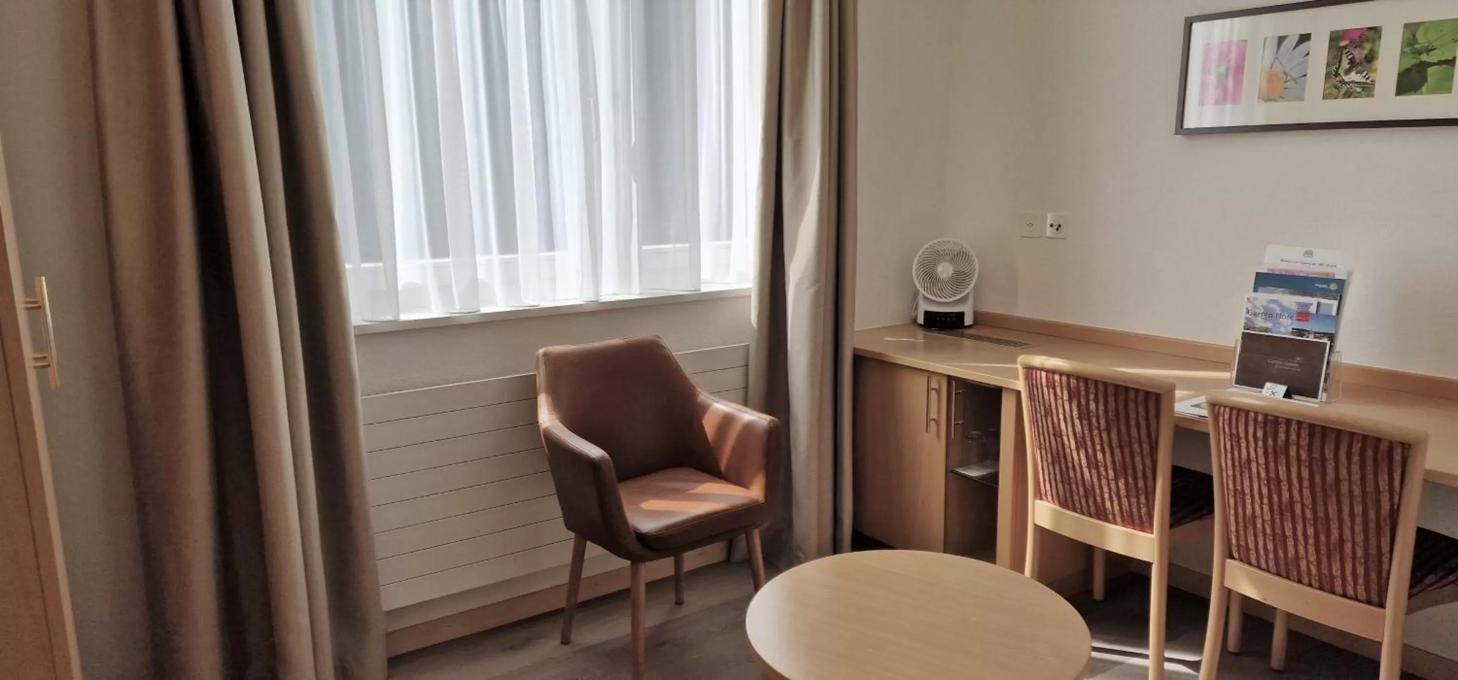 Seating area in Hotel Promenade