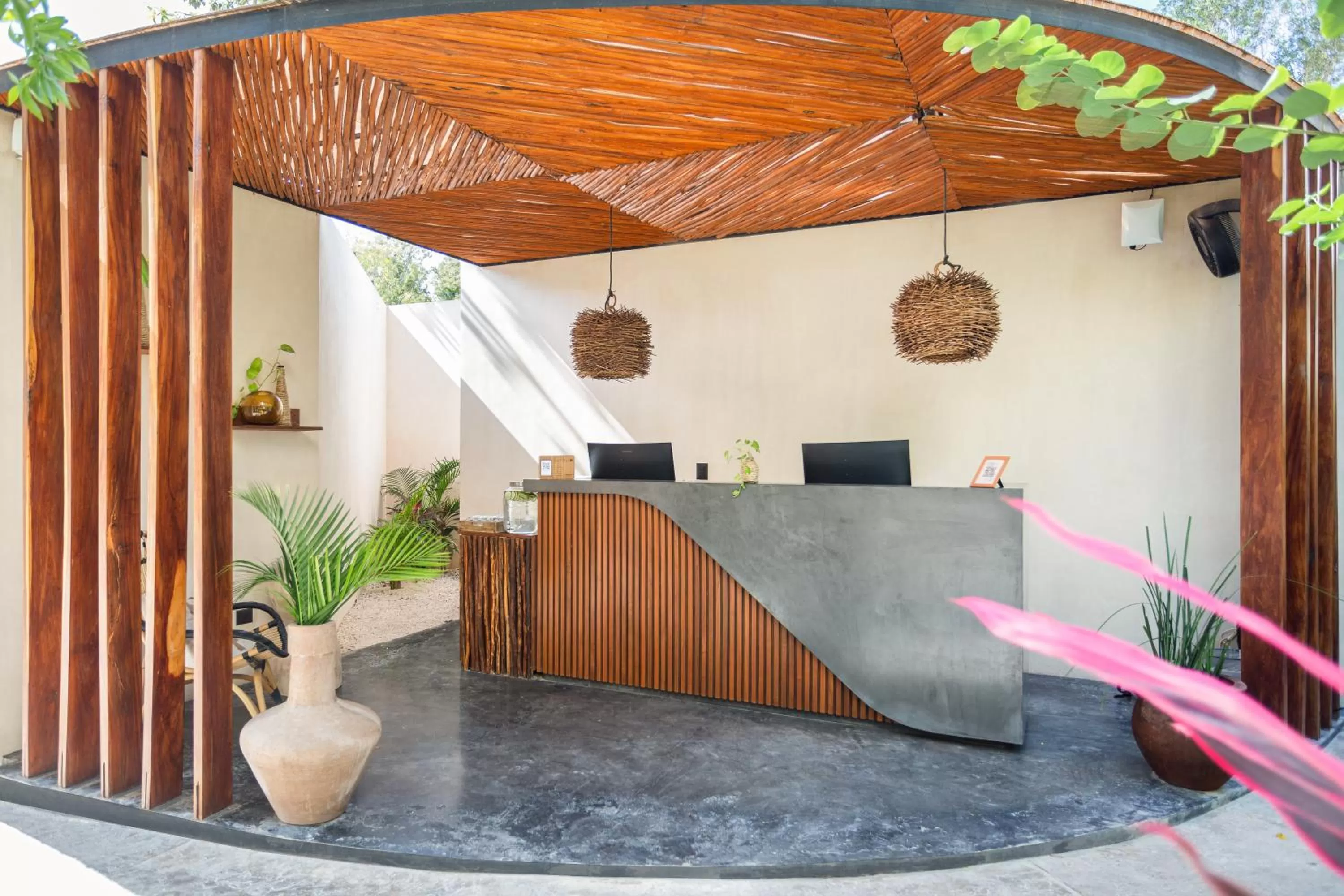 Lobby or reception in Atman Residences Tulum