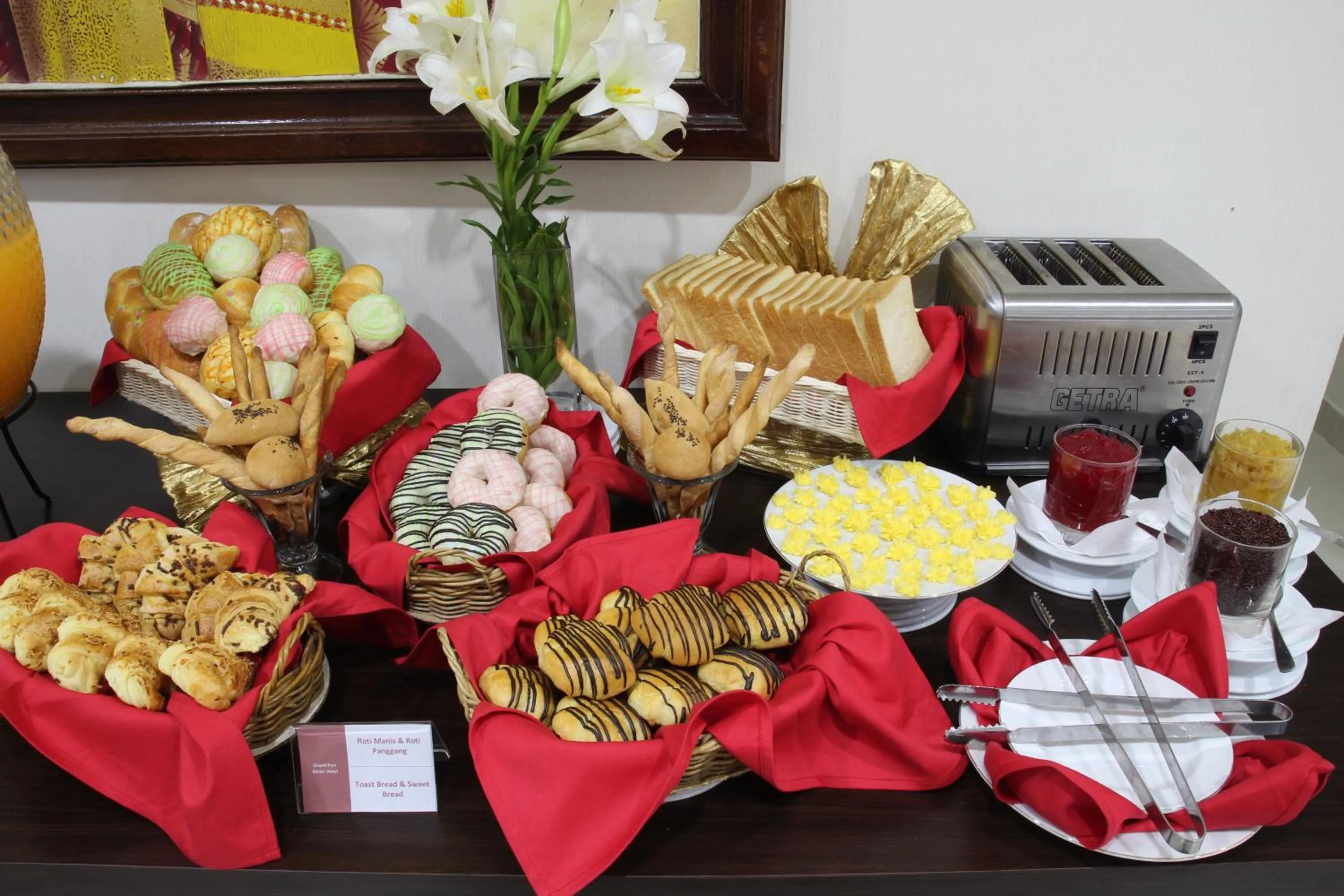 Food in Grand Puri Saron Hotel Yogyakarta