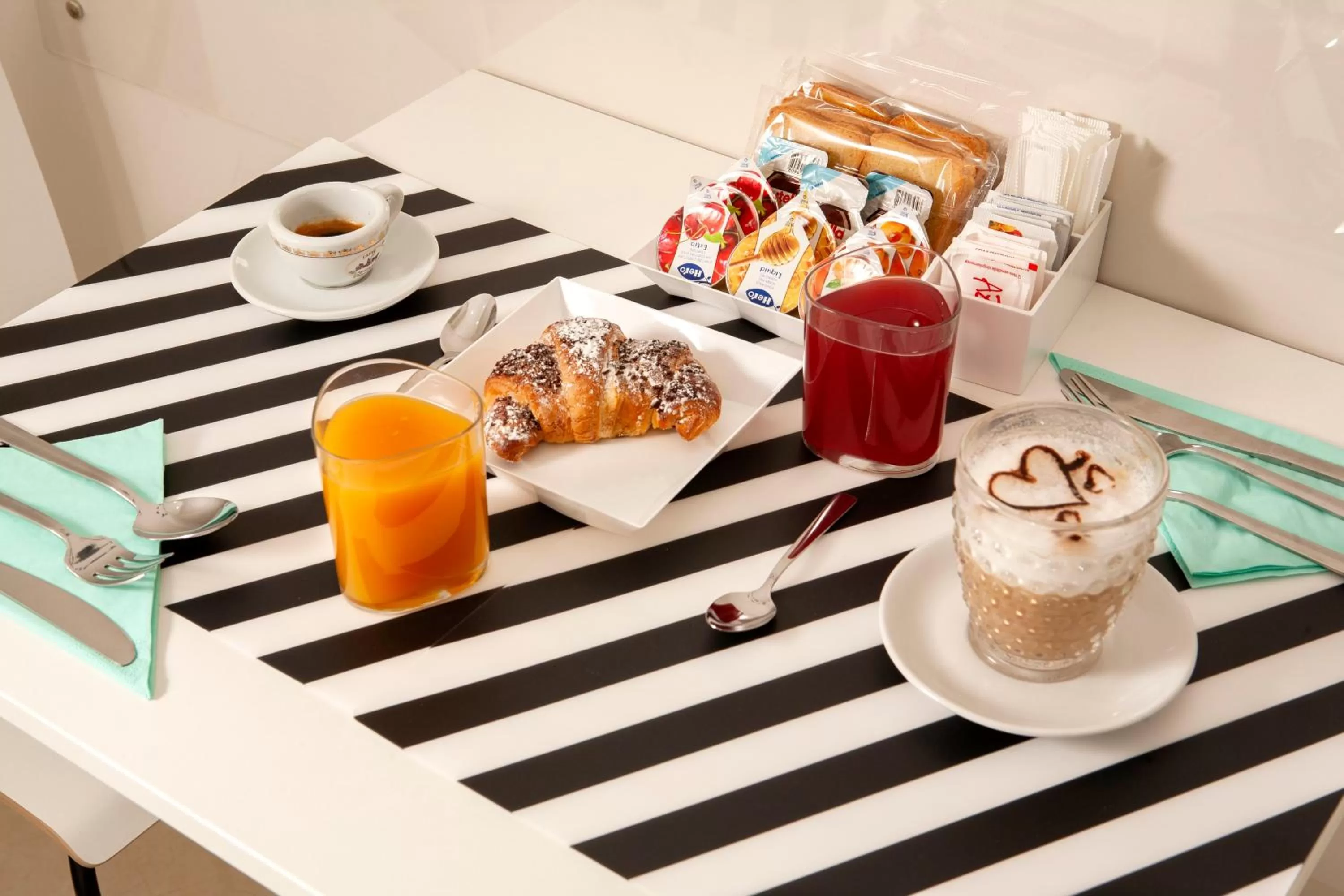 Food and drinks in B&B Relax in Pompei