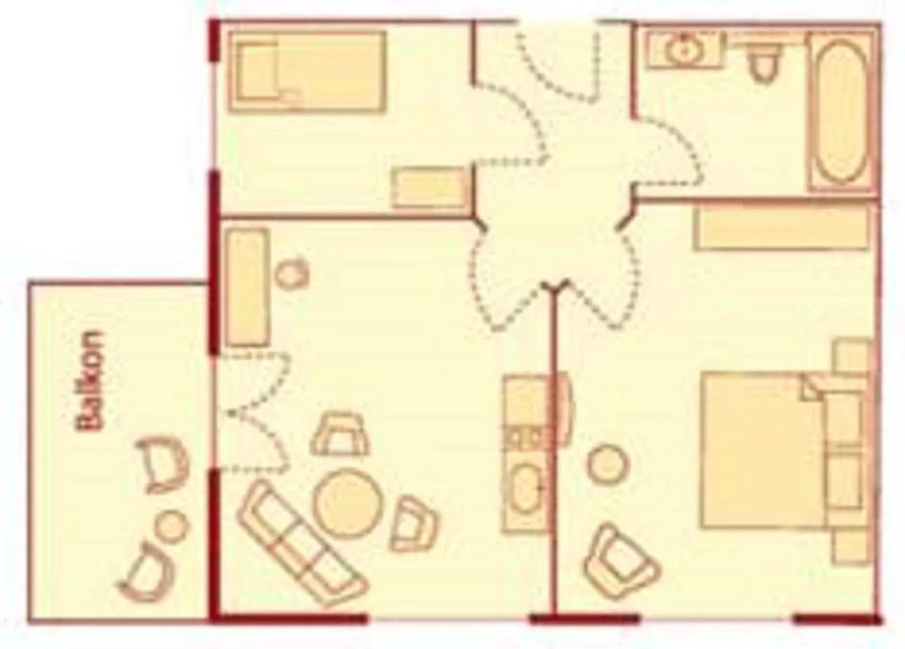 Other, Floor Plan in Strandhotel Hohenzollern