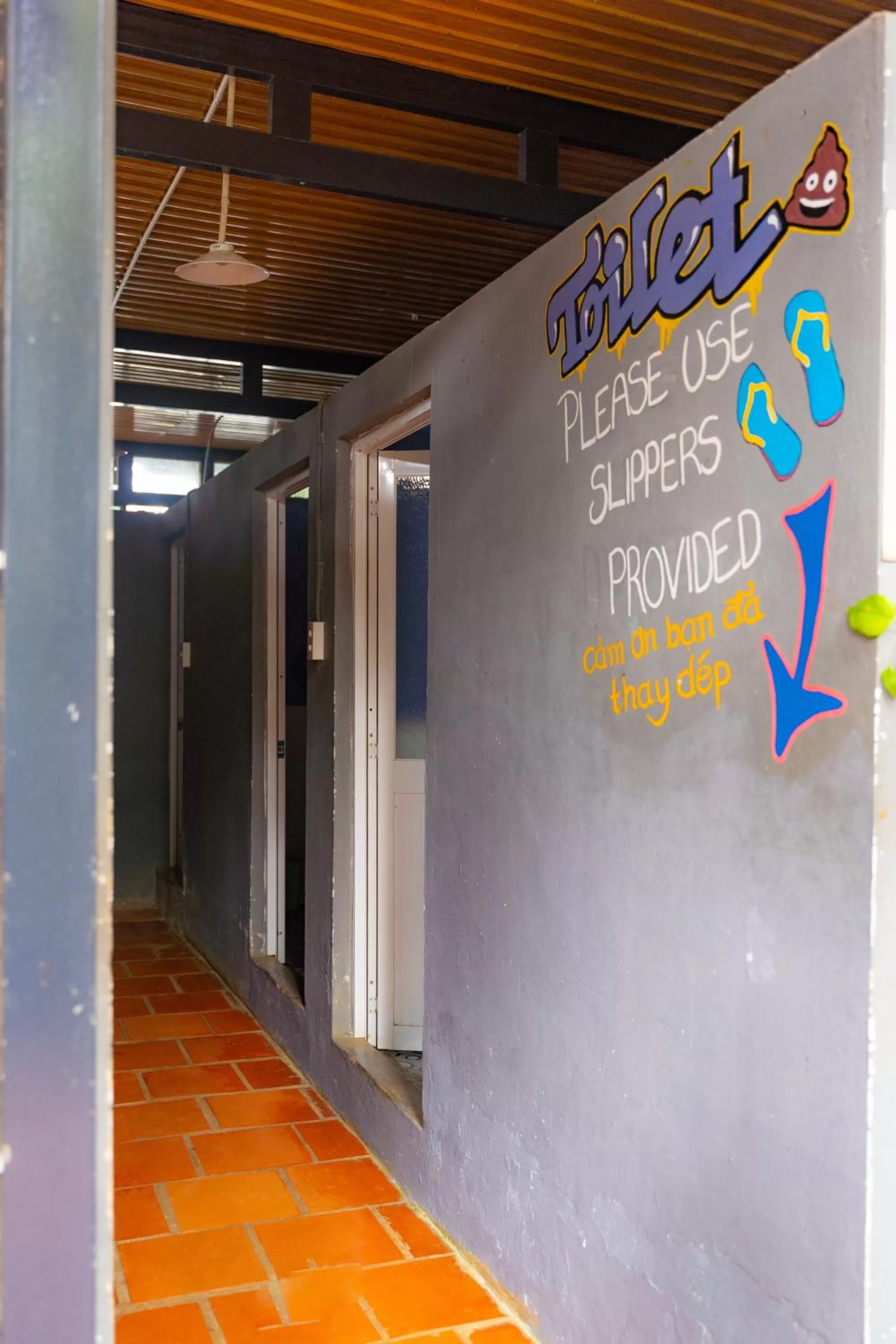 Toilet in The Lake House Dalat