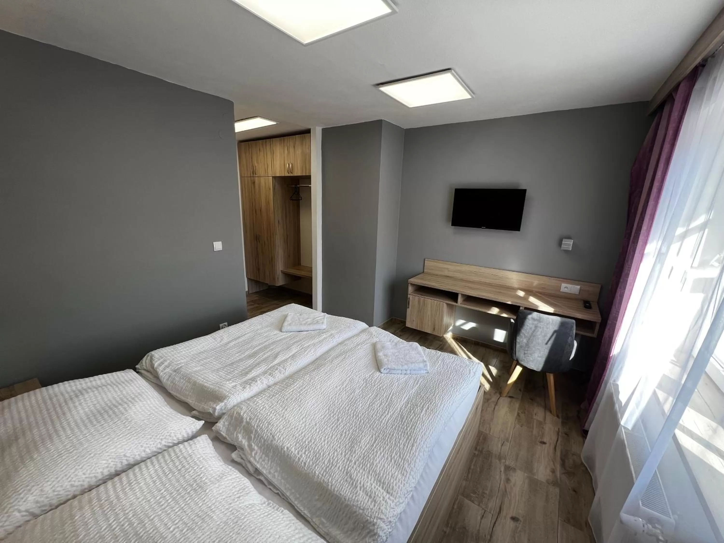 Bed in Hotel U Kociana