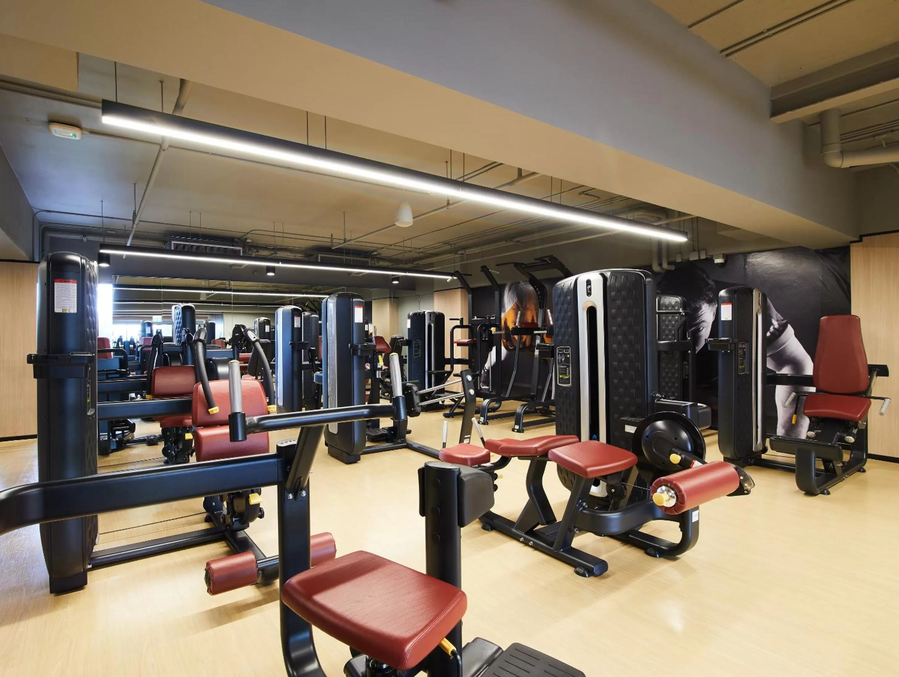 Fitness centre/facilities in Tinidee Hotel Bangkok Golf Club