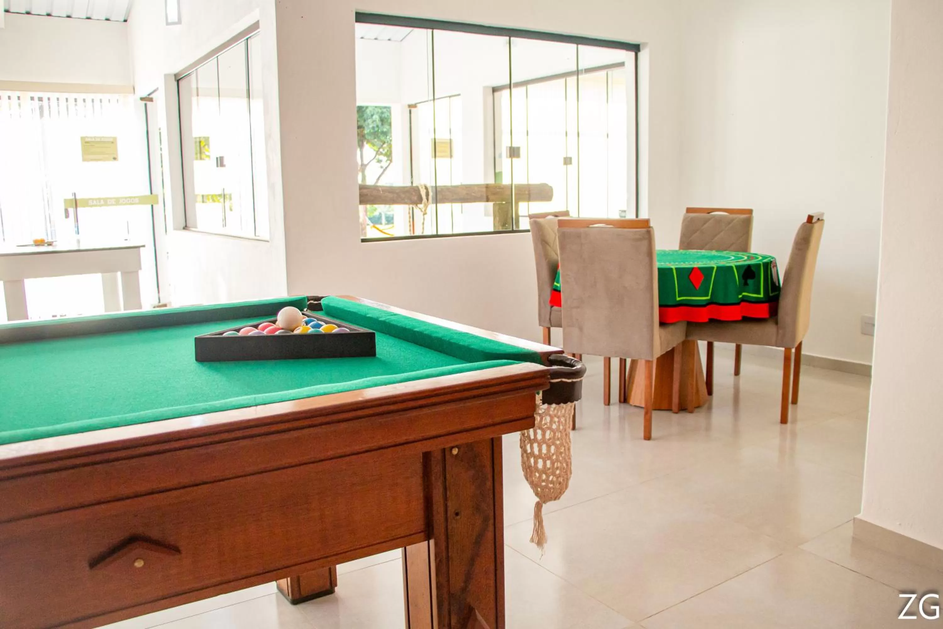 Game Room in Pousada Pé na Terra