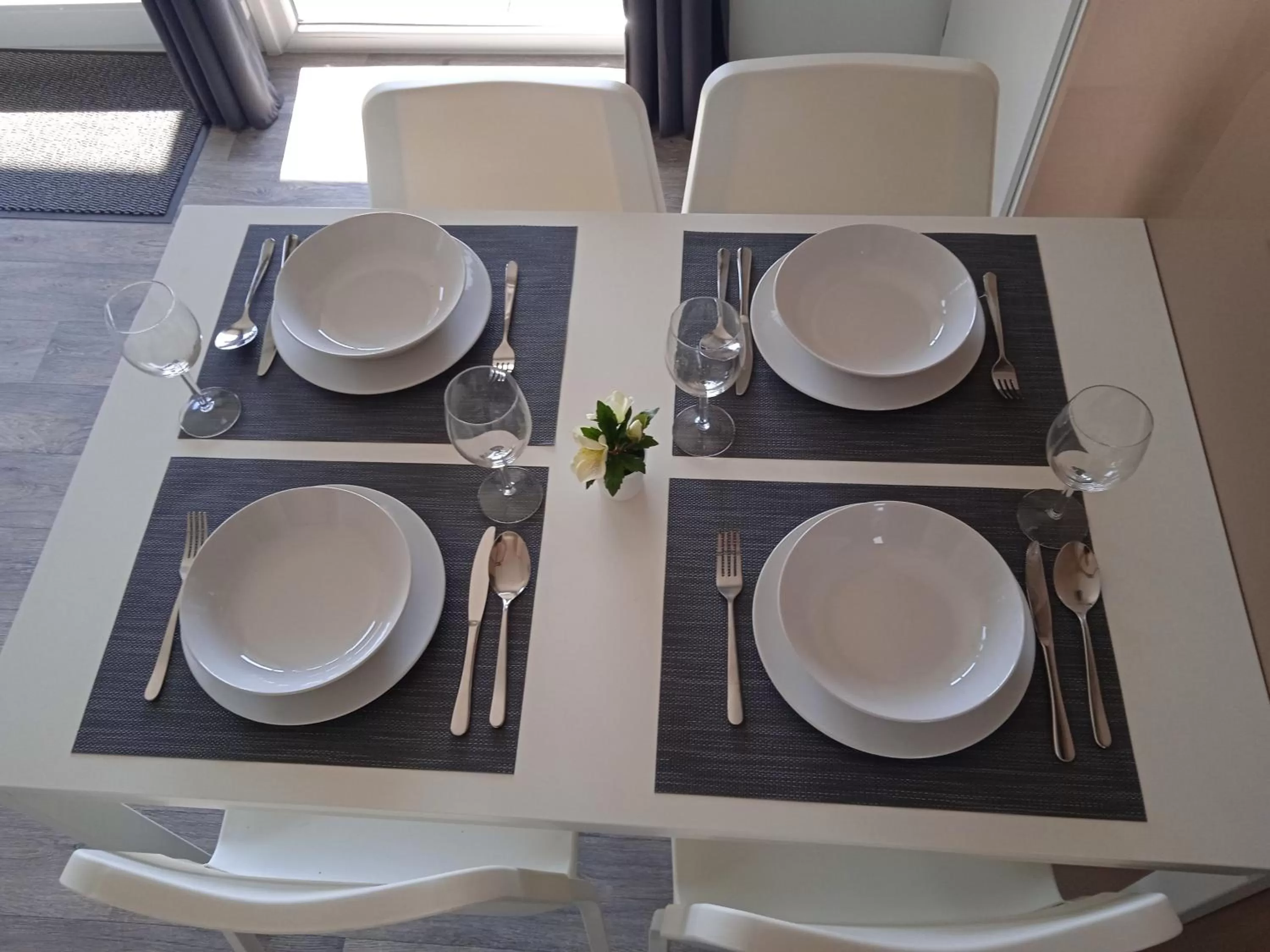 Dining area in Tisza-tó Apartmanpark