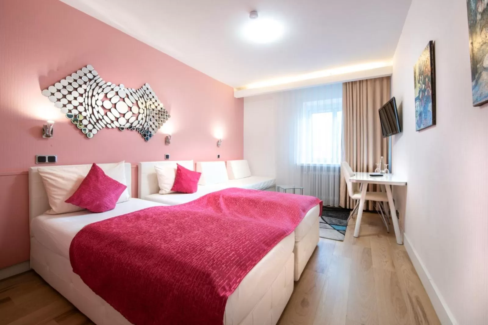 Bed in Hotel Rivoli Charme