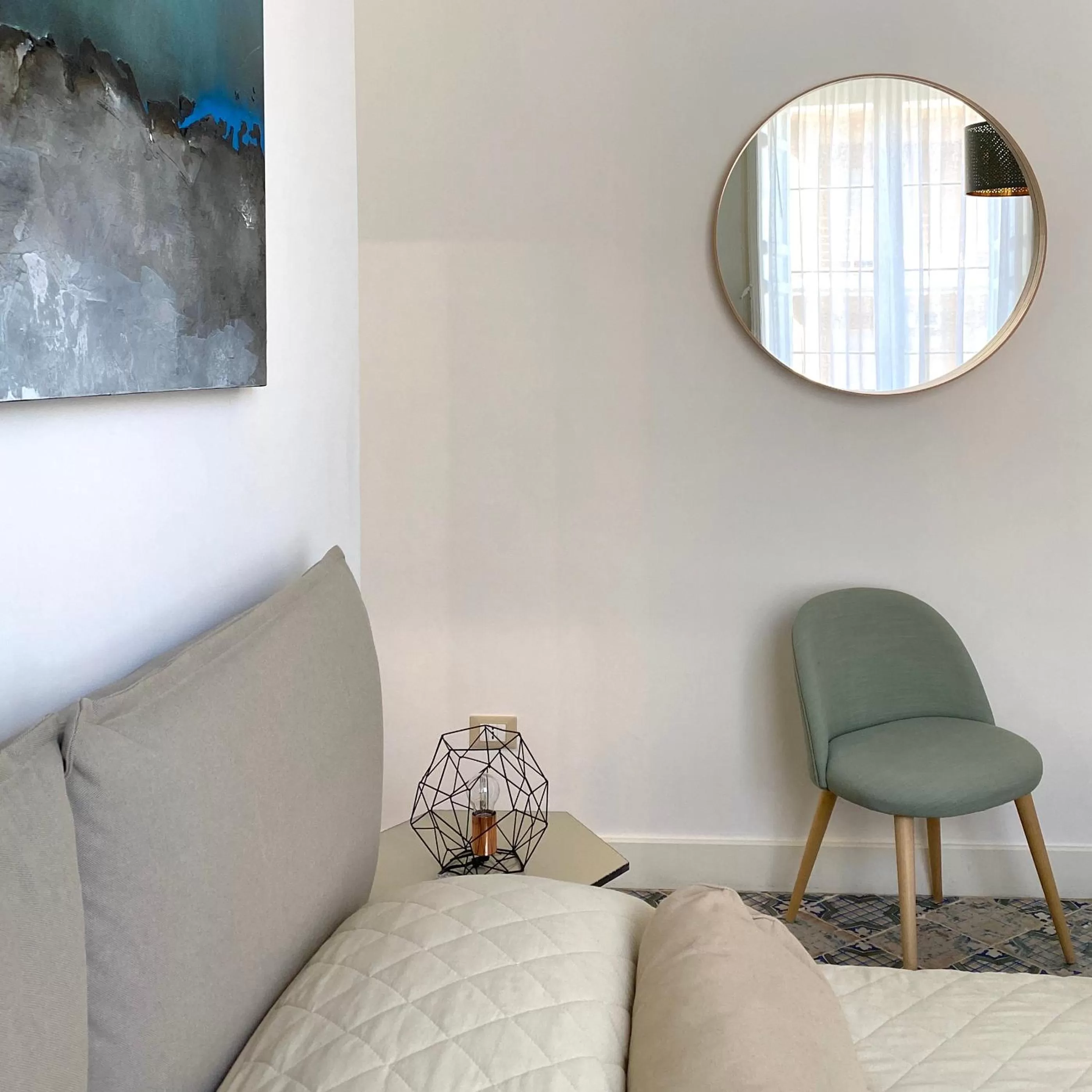 Seating area in B&B Palazzo Corselli