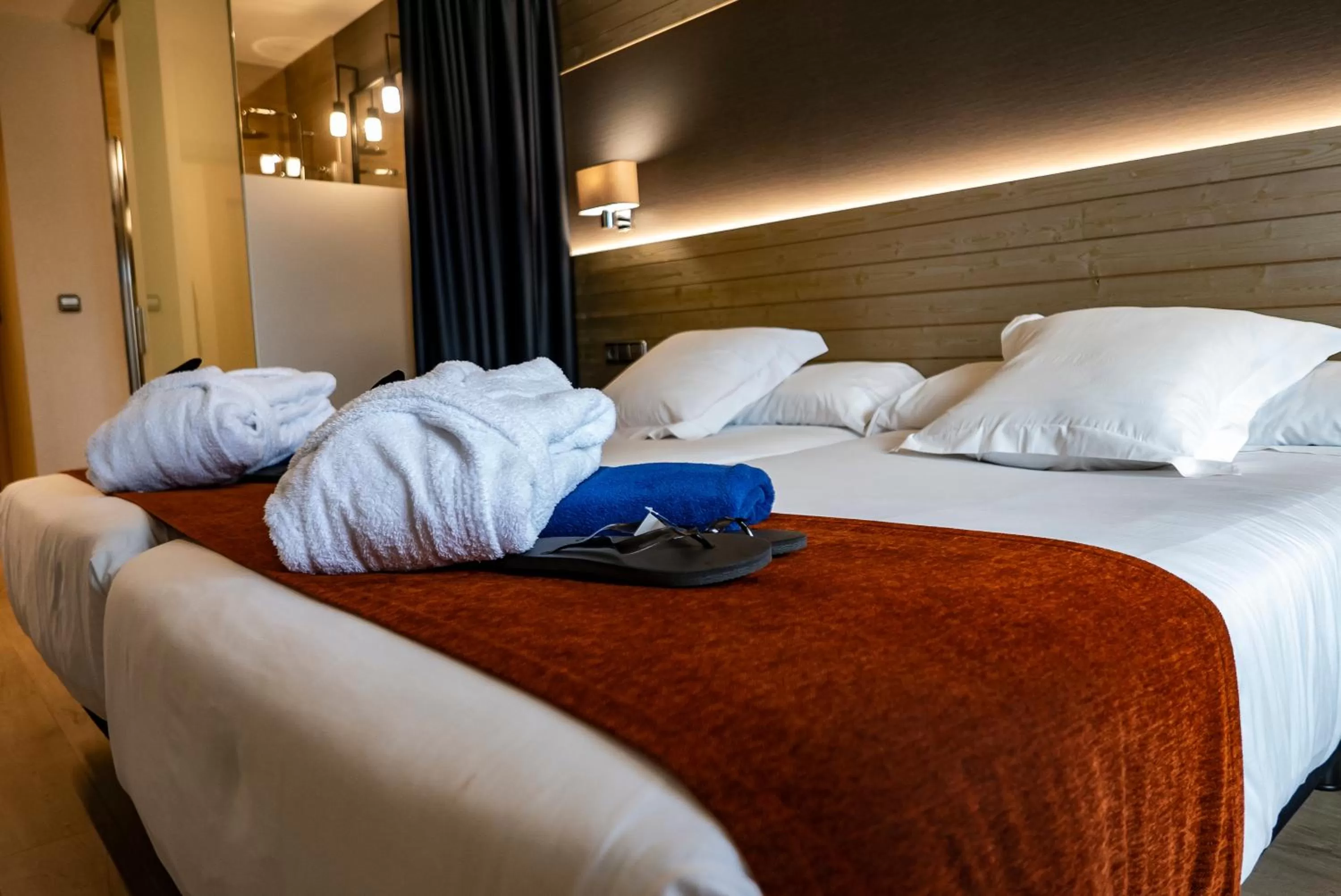 Bed in Hotel Avenida