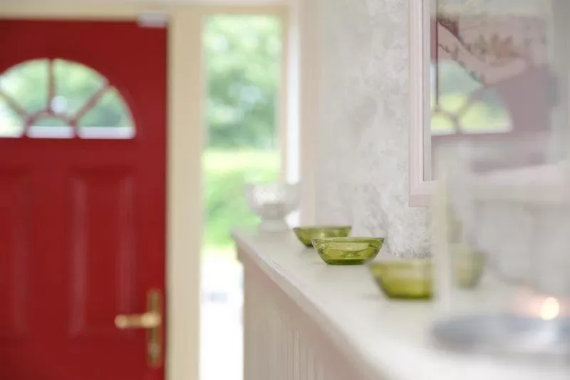 Facade/entrance in Abhainn Ri Farmhouse