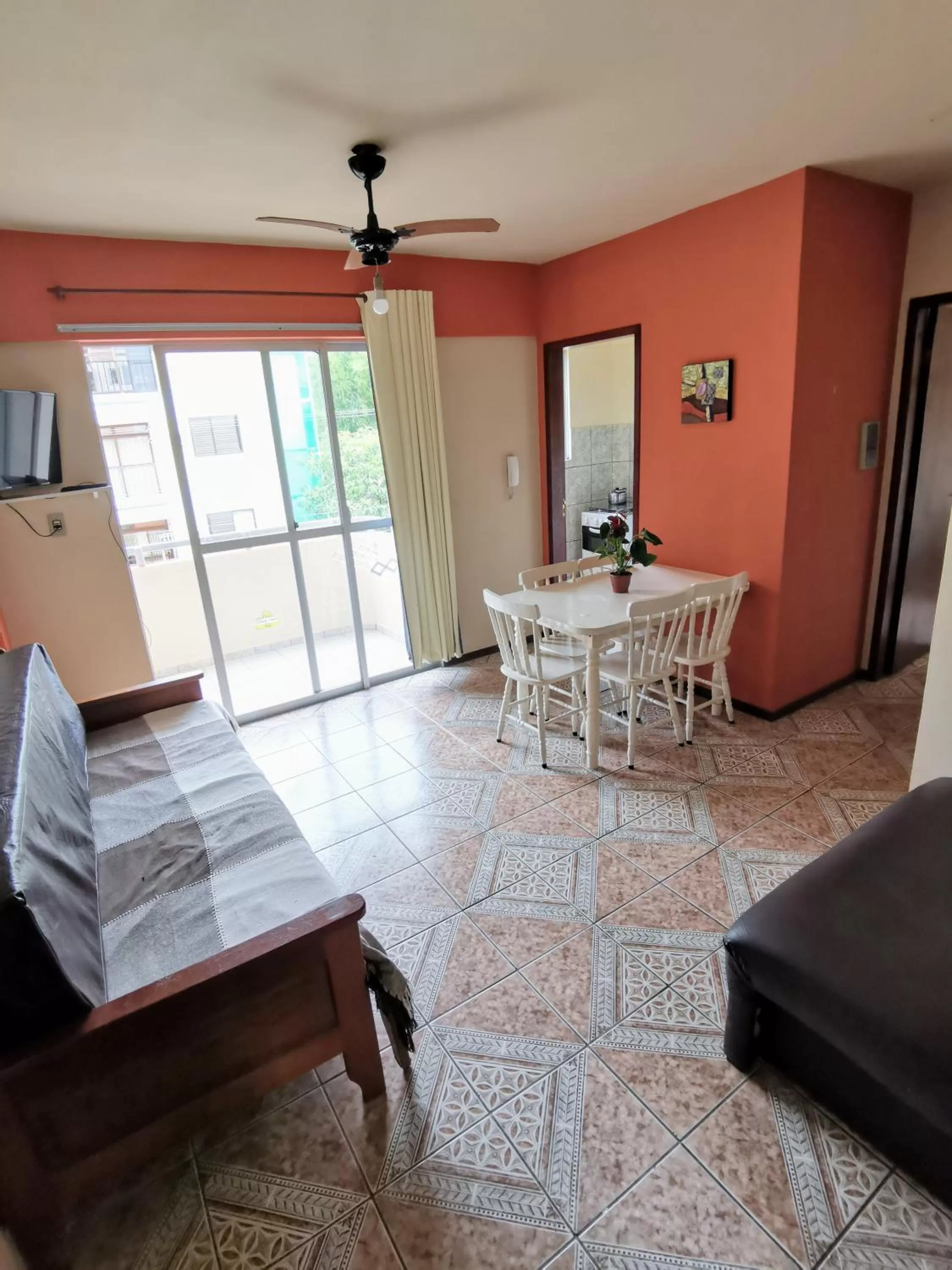 Living room in Apart da Cachoeira