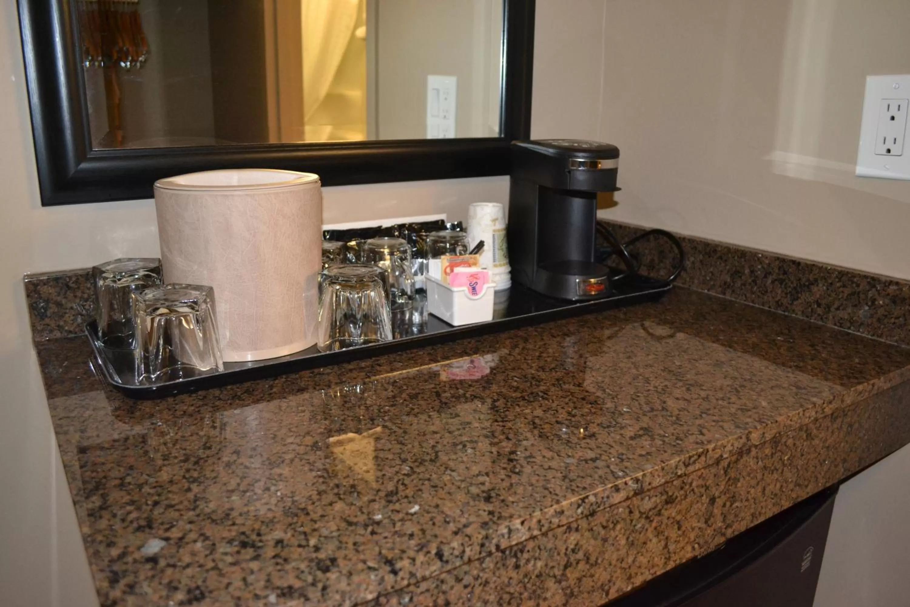 Coffee/tea facilities in Royal Hotel West Edmonton, Trademark Collection by Wyndham