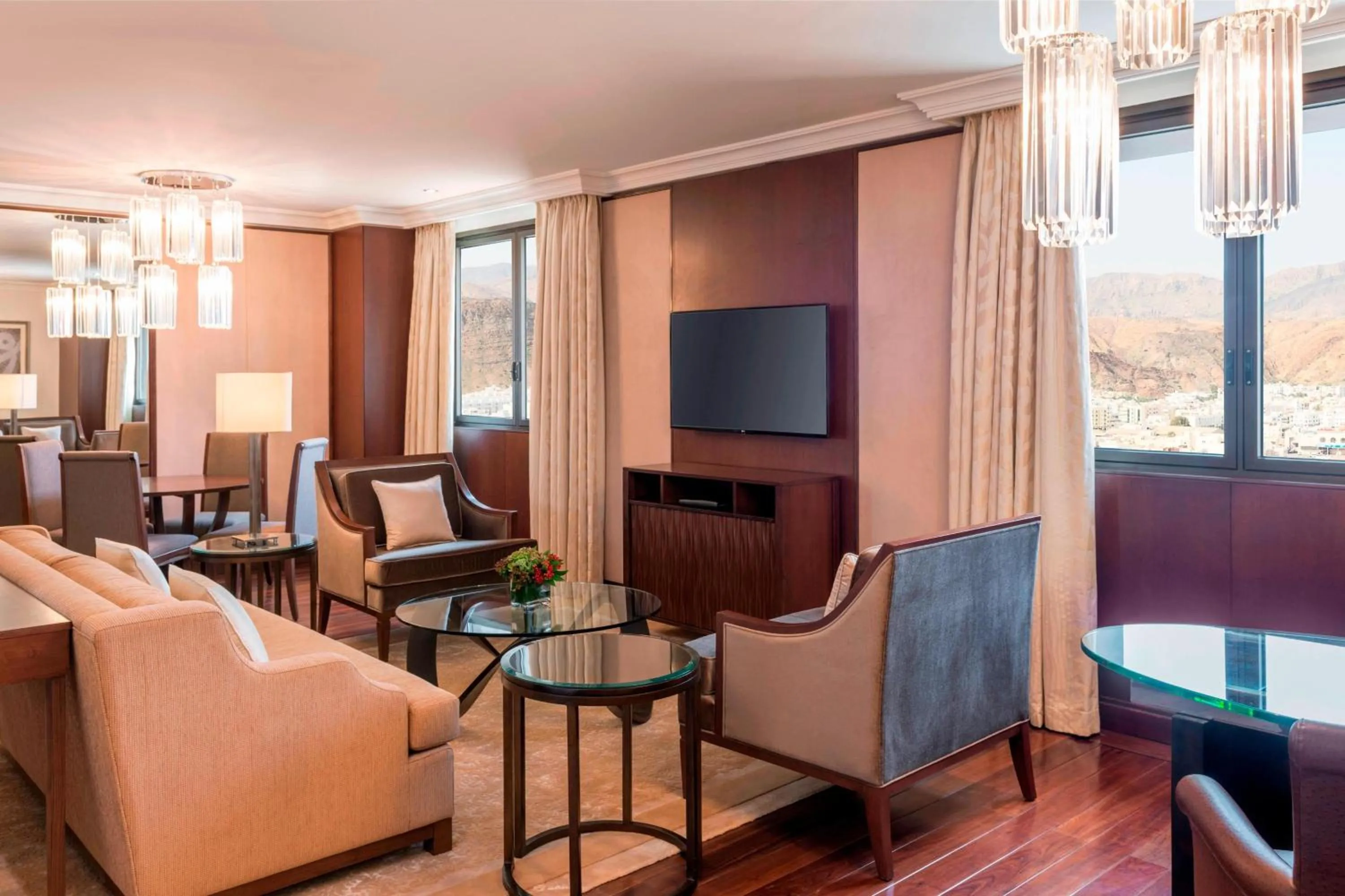 Living room in Sheraton Oman Hotel
