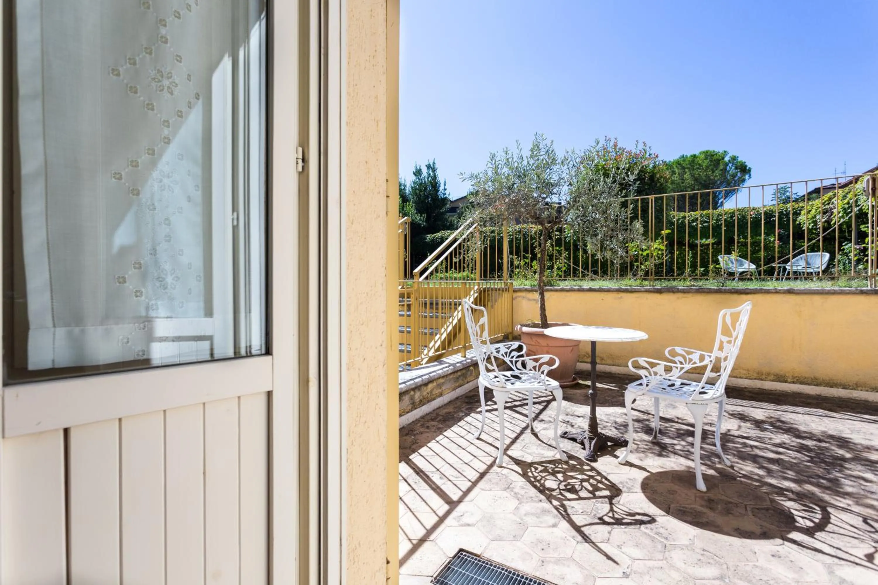 Patio in Hotel San Luca