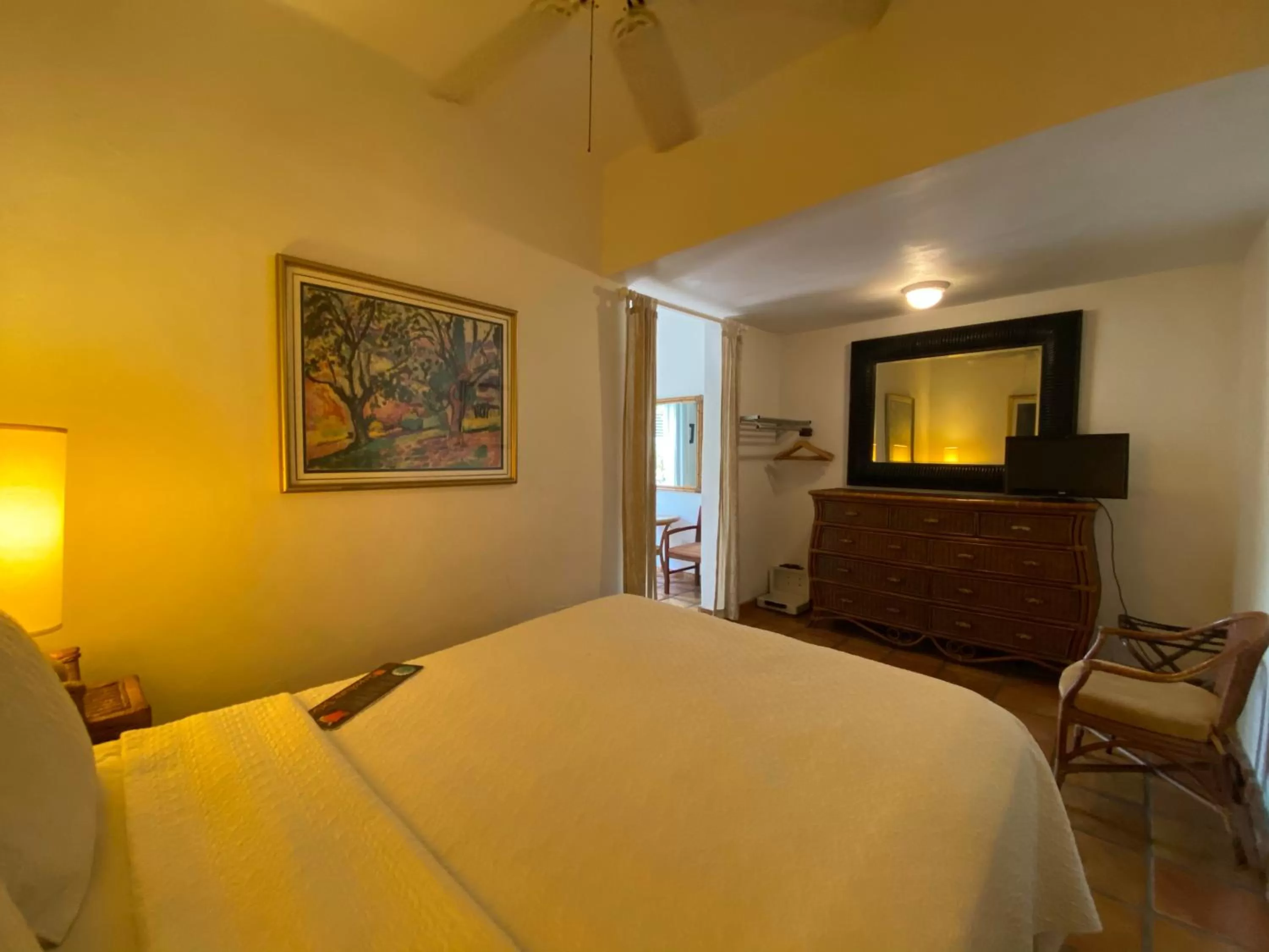 Bed in At Wind Chimes Boutique Hotel