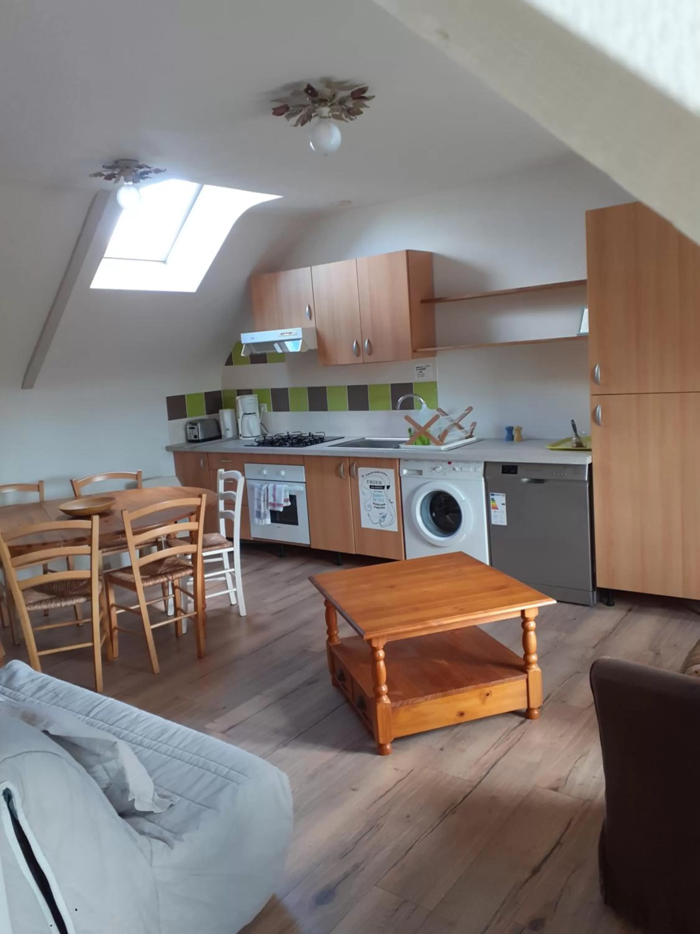 Kitchen/Kitchenette in Les Gites de Kerdurod