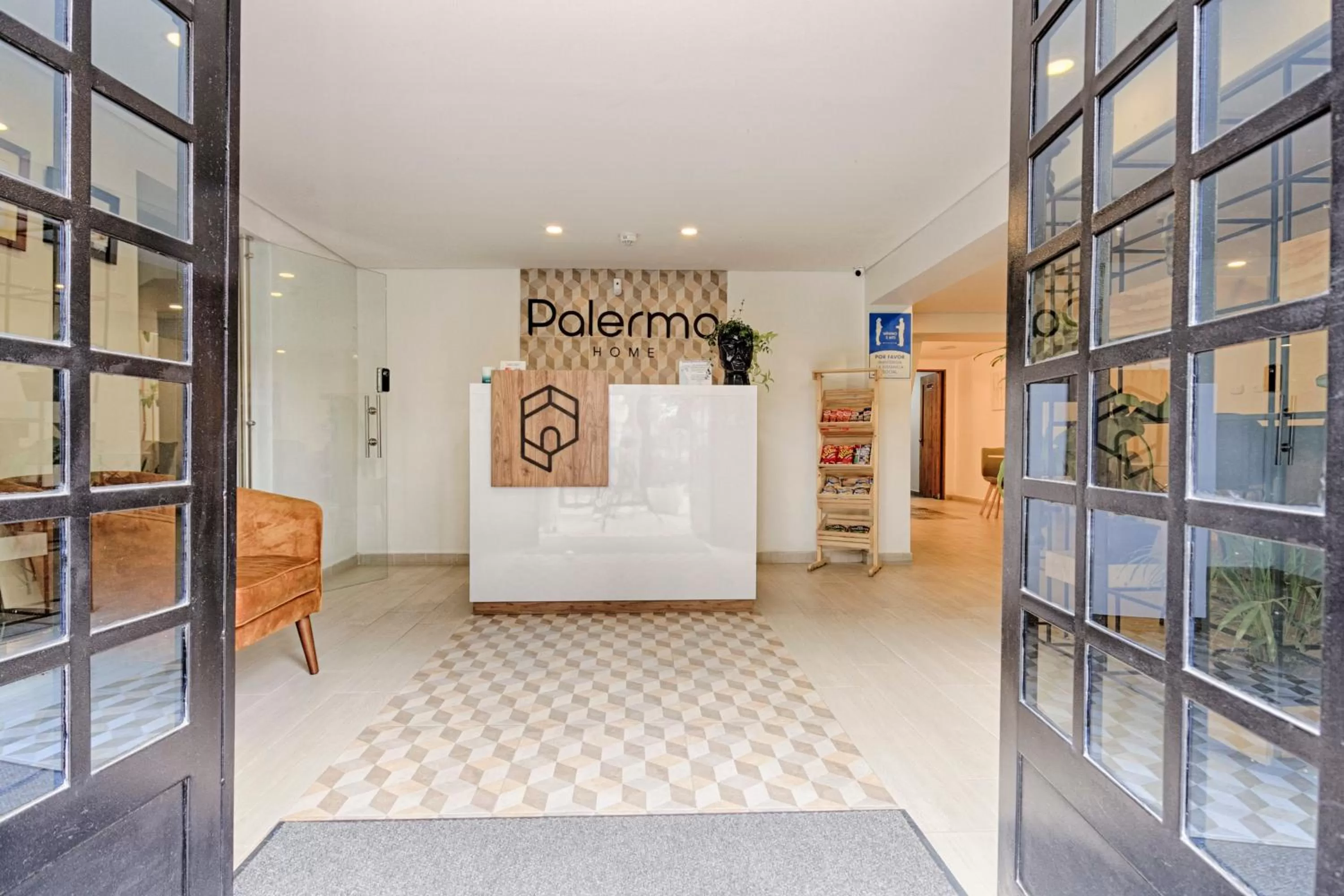 Lobby or reception in Palermo Home Bogota & Art Gallery