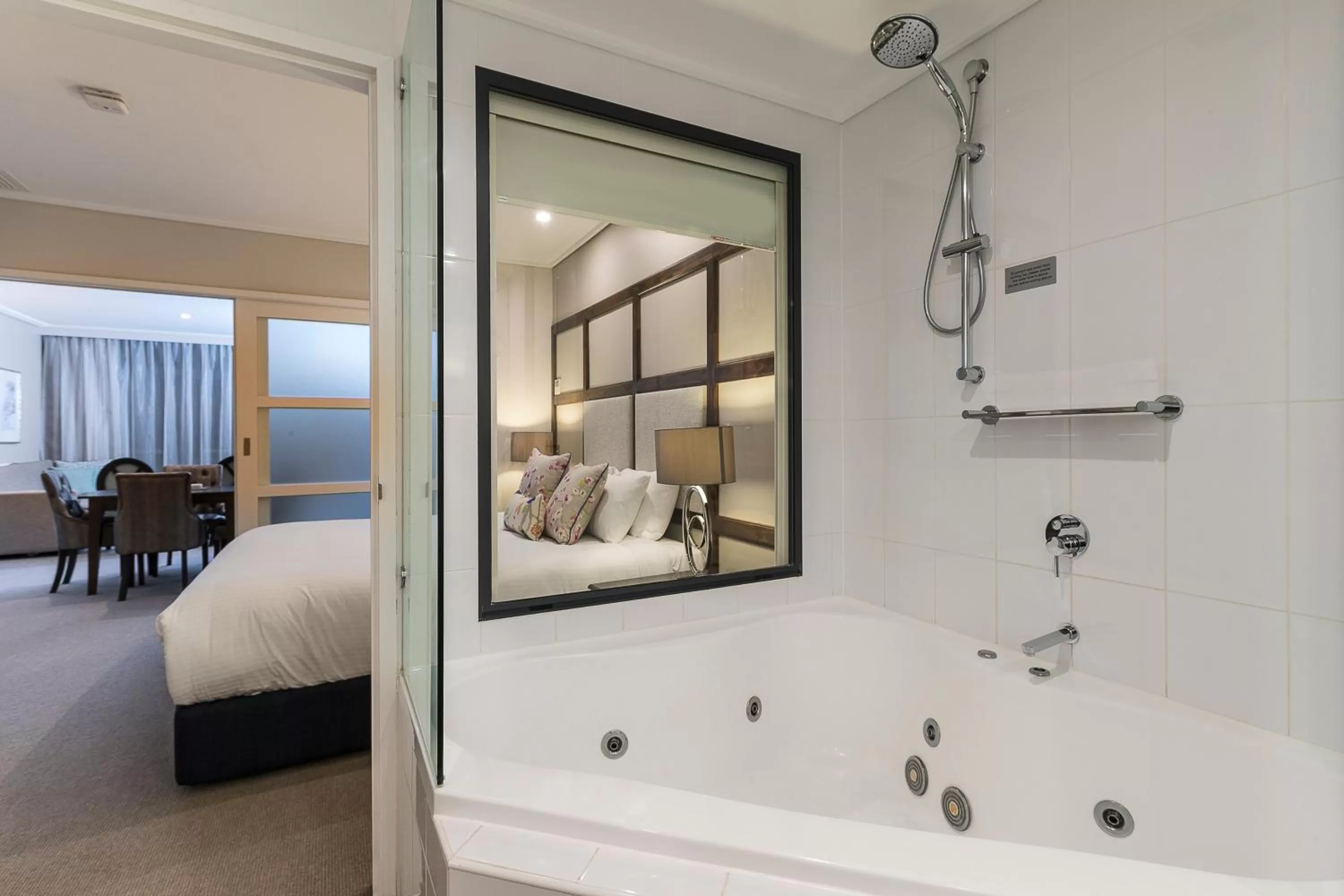 Bathroom, Bed in The Sebel Bowral Heritage Park