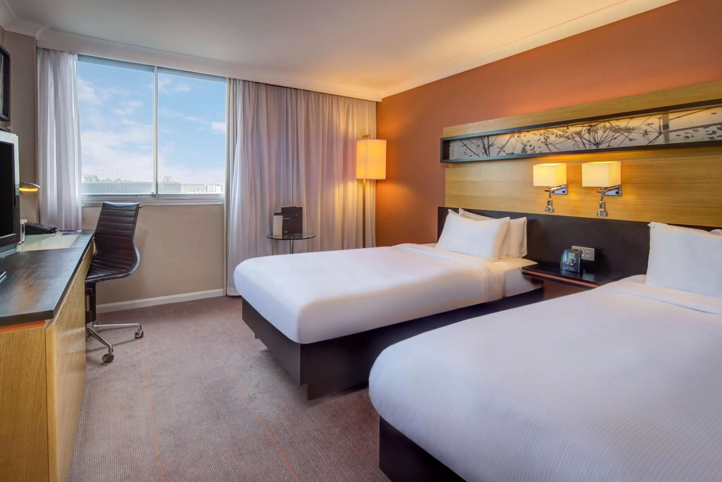 Twin Hilton Deluxe Room in Hilton Leeds City