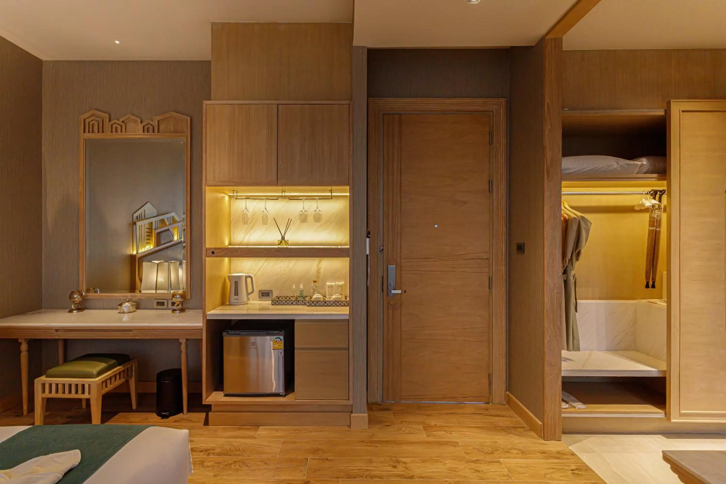 Area and facilities, Bed in W1Bangkoknoi Hotel