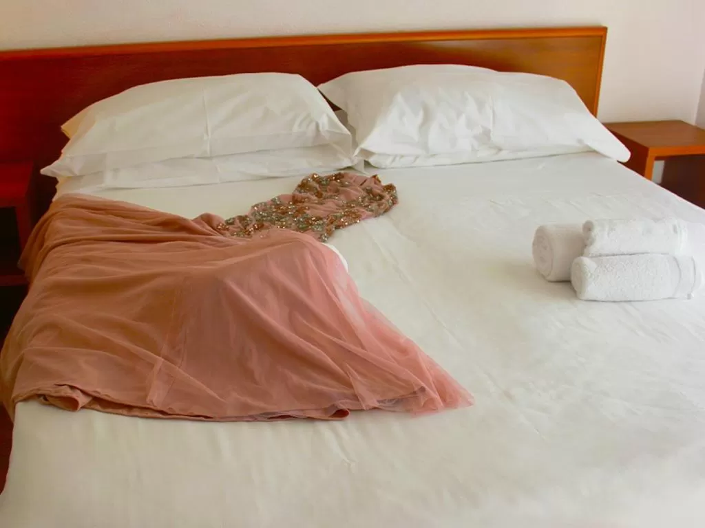 Bed in Hotel Rio Sanremo