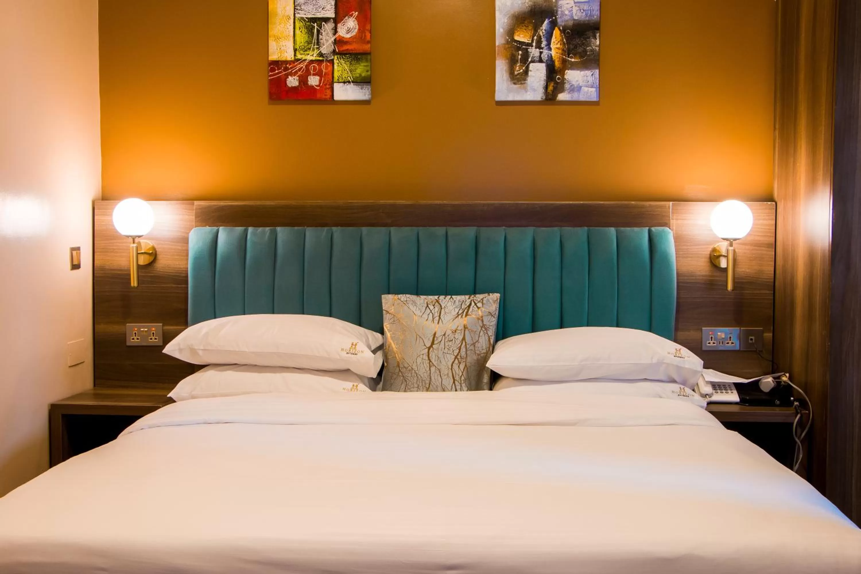 Photo of the whole room, Bed in Hotel Horizon Entebbe