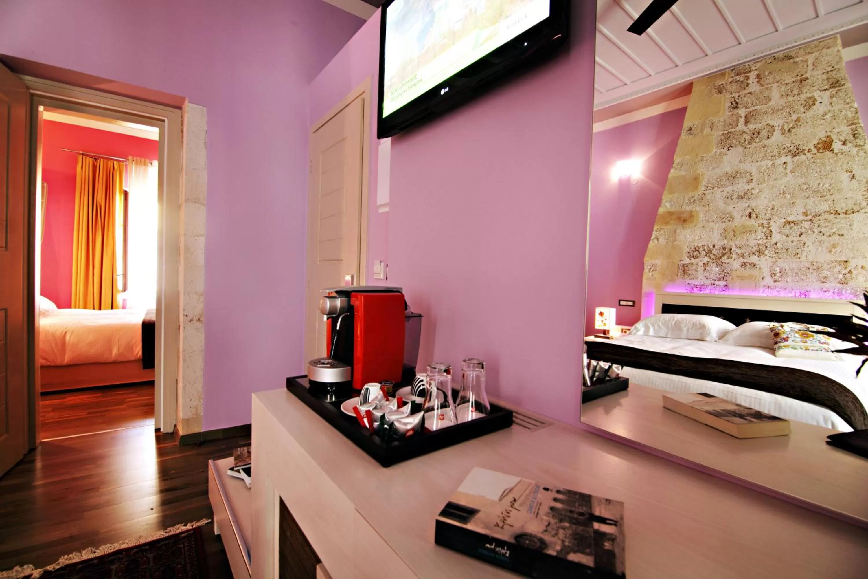 Bed in Elia Fatma Boutique Hotel