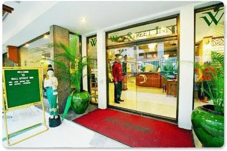 Facade/entrance in Wall Street Inn, Bangkok