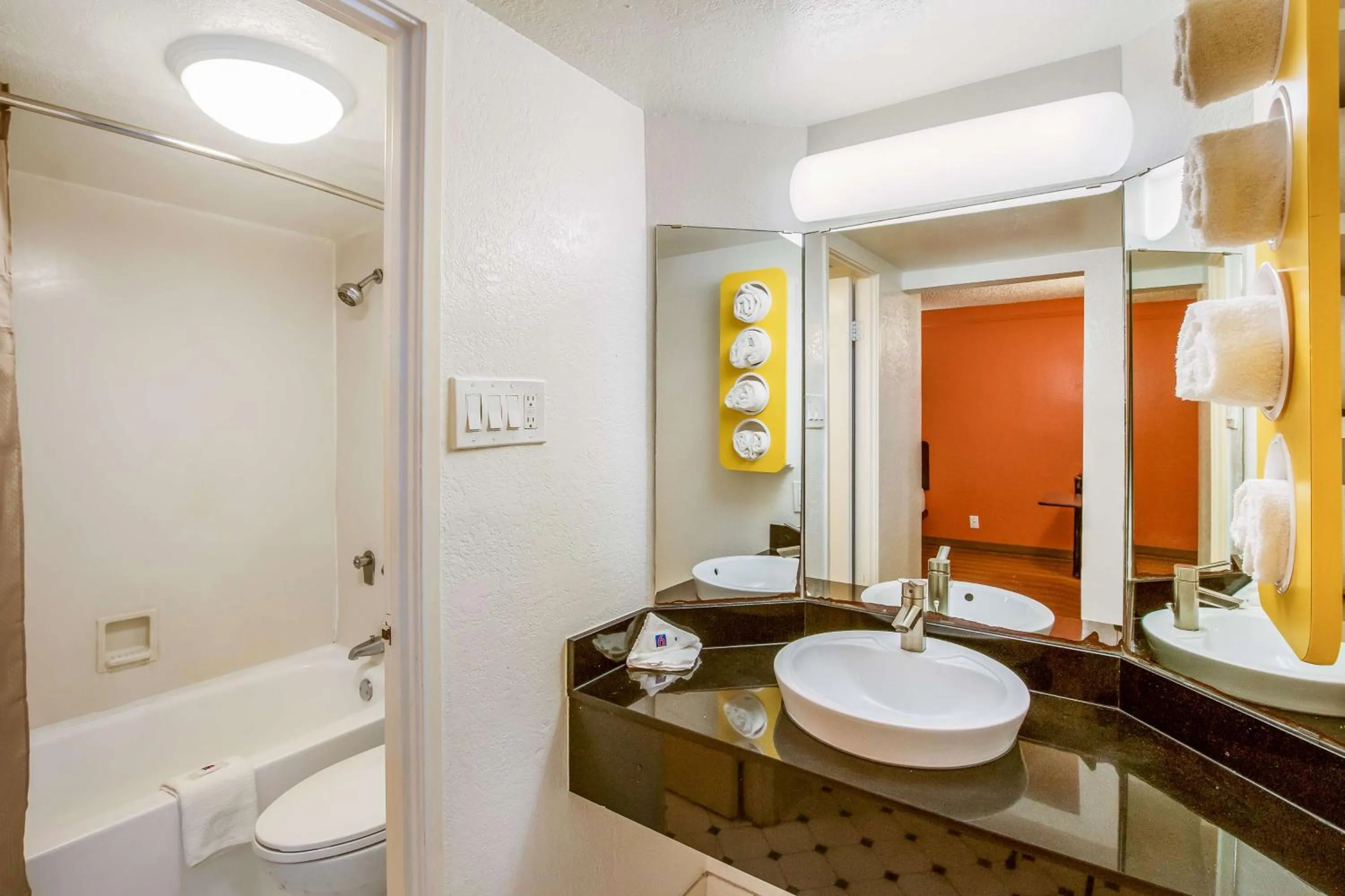Bathroom in Motel 6-Euless, TX - DFW West