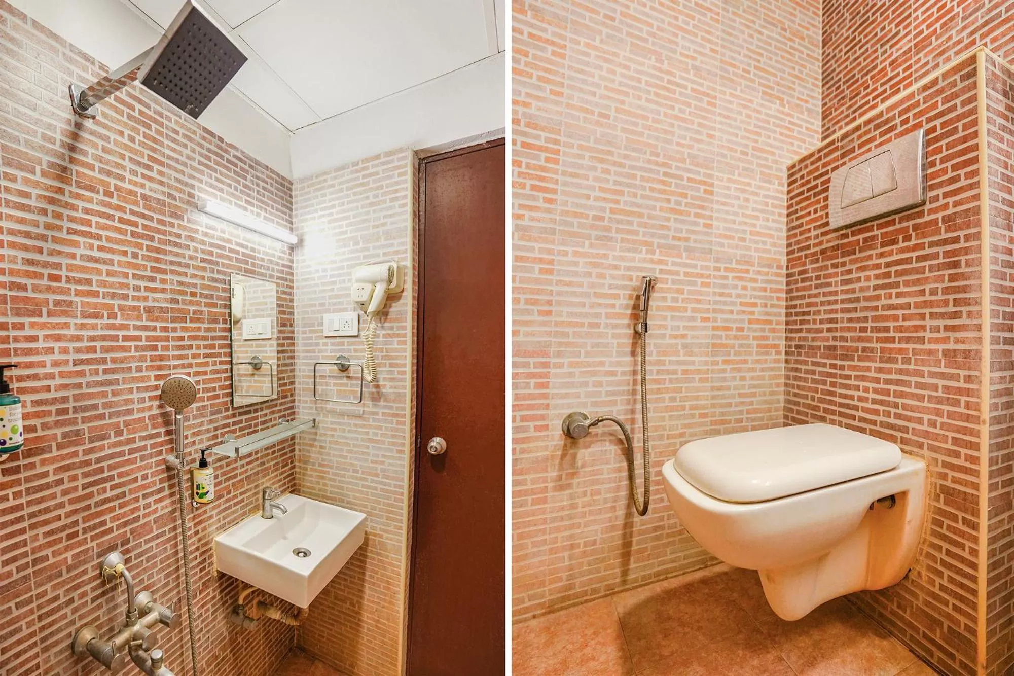 Bathroom in FabHotel Earth