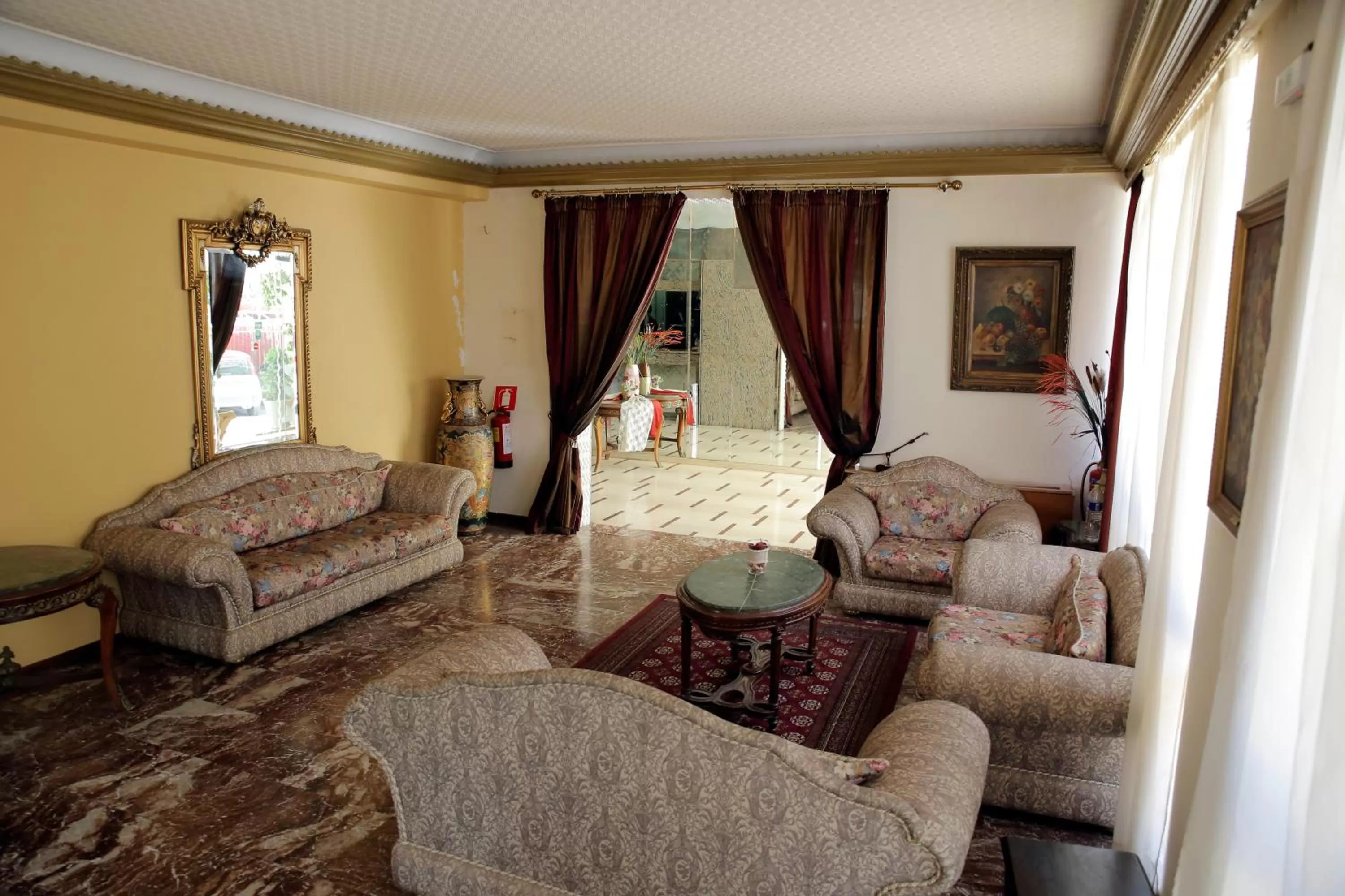 Lobby or reception in Hotel Anesi