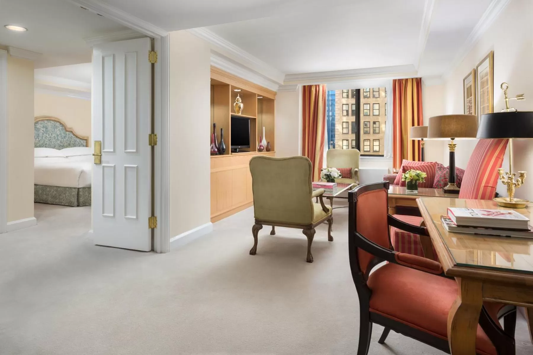 Bed in The Michelangelo New York