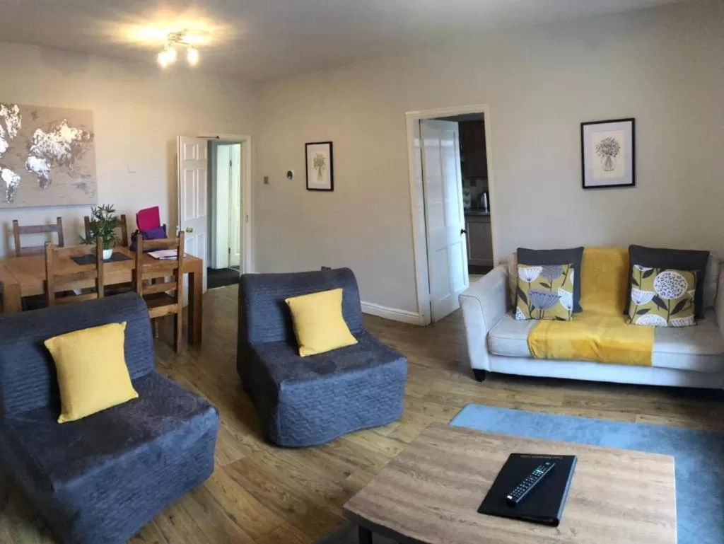 Living room in Goodramgate Apartments