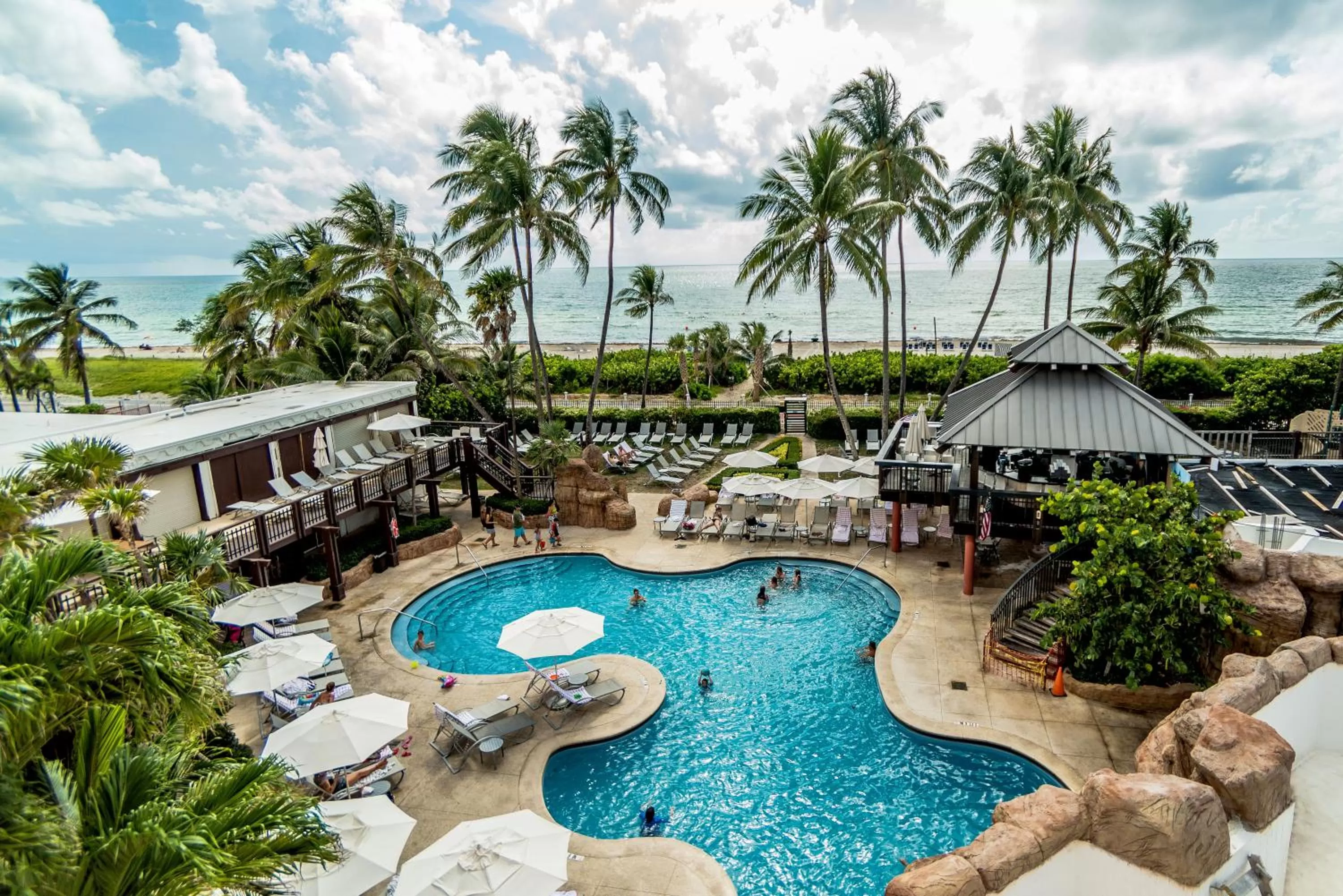 Pool View in The Alexander Beach Residences